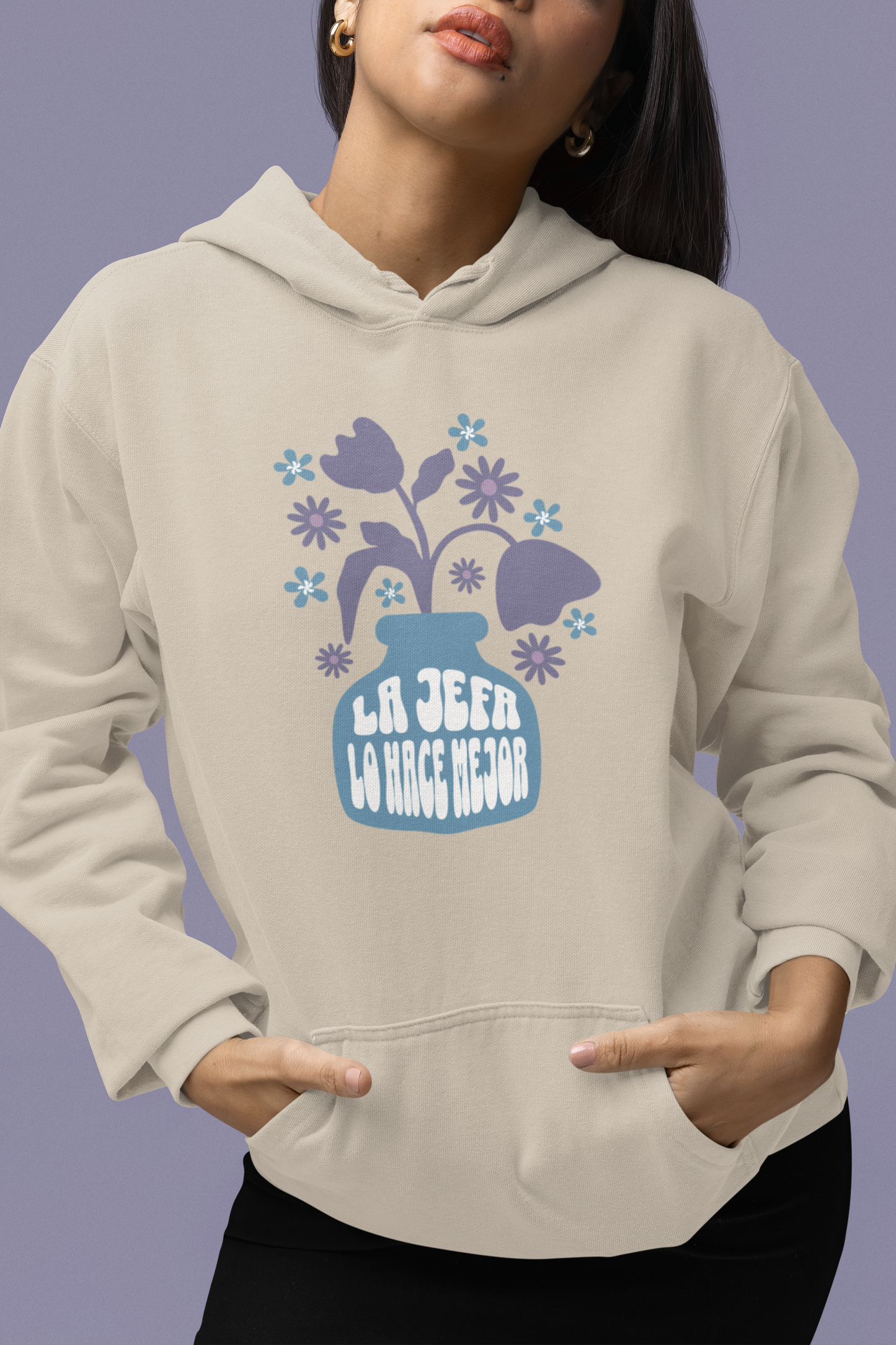 latina-female-boss-do-it-better-woman-hoodie-sand