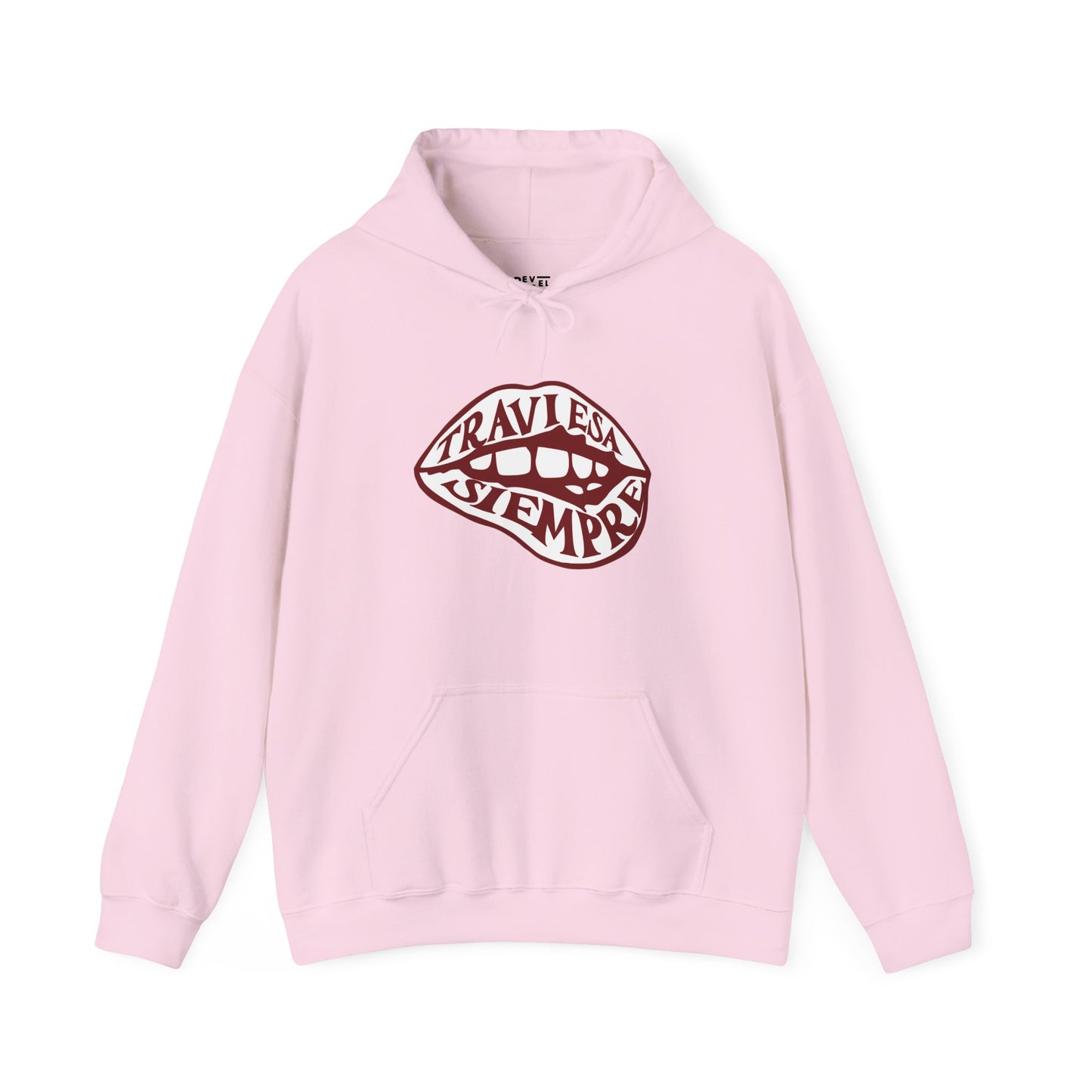 latina-wearing-always-naught-hoodie-closeup-pink