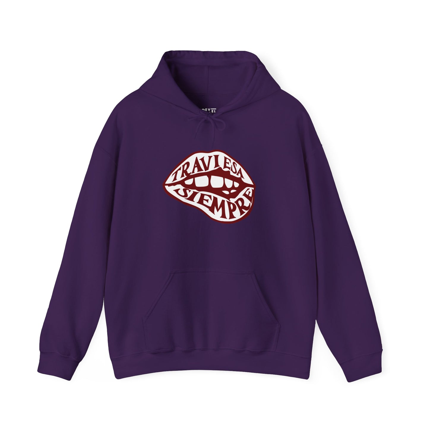 latina-wearing-always-naught-hoodie-closeup-purple