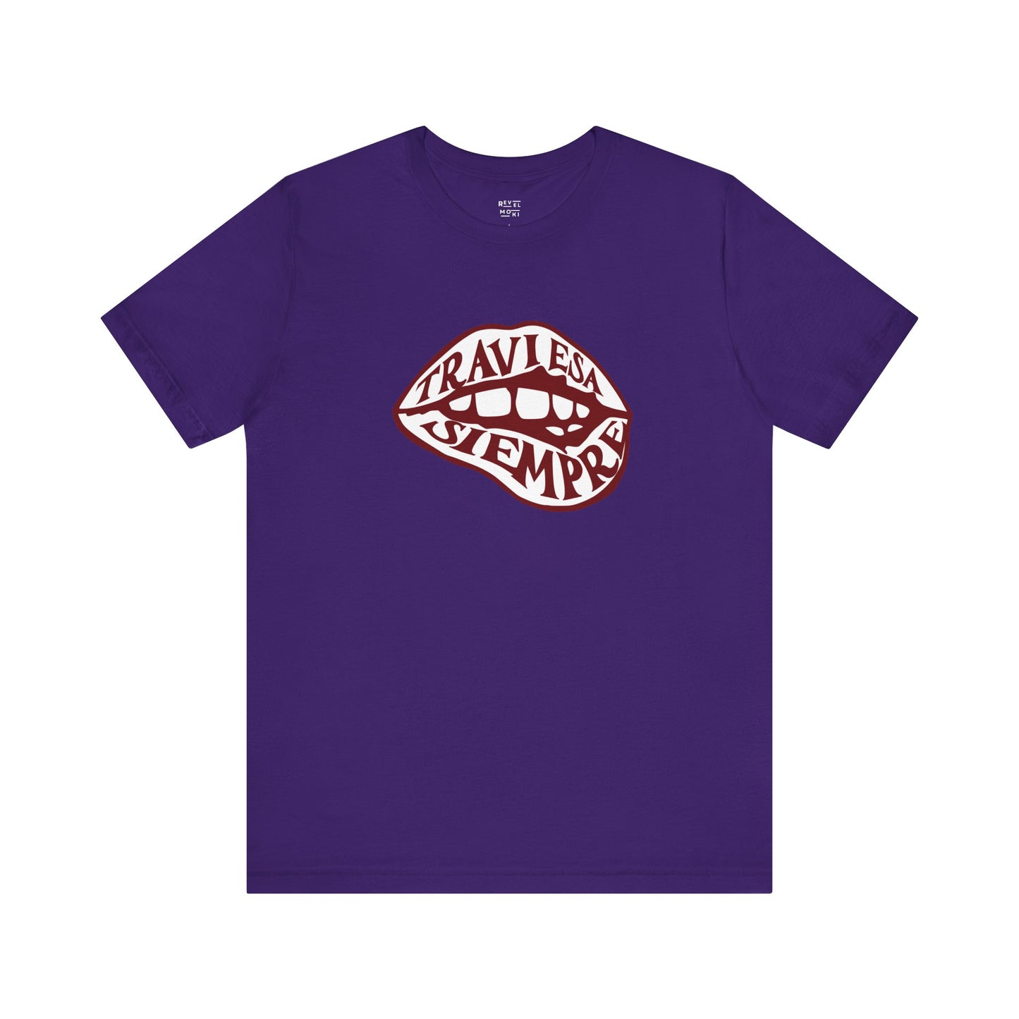 latina-wearing-always-naught-tee-closeup-purple