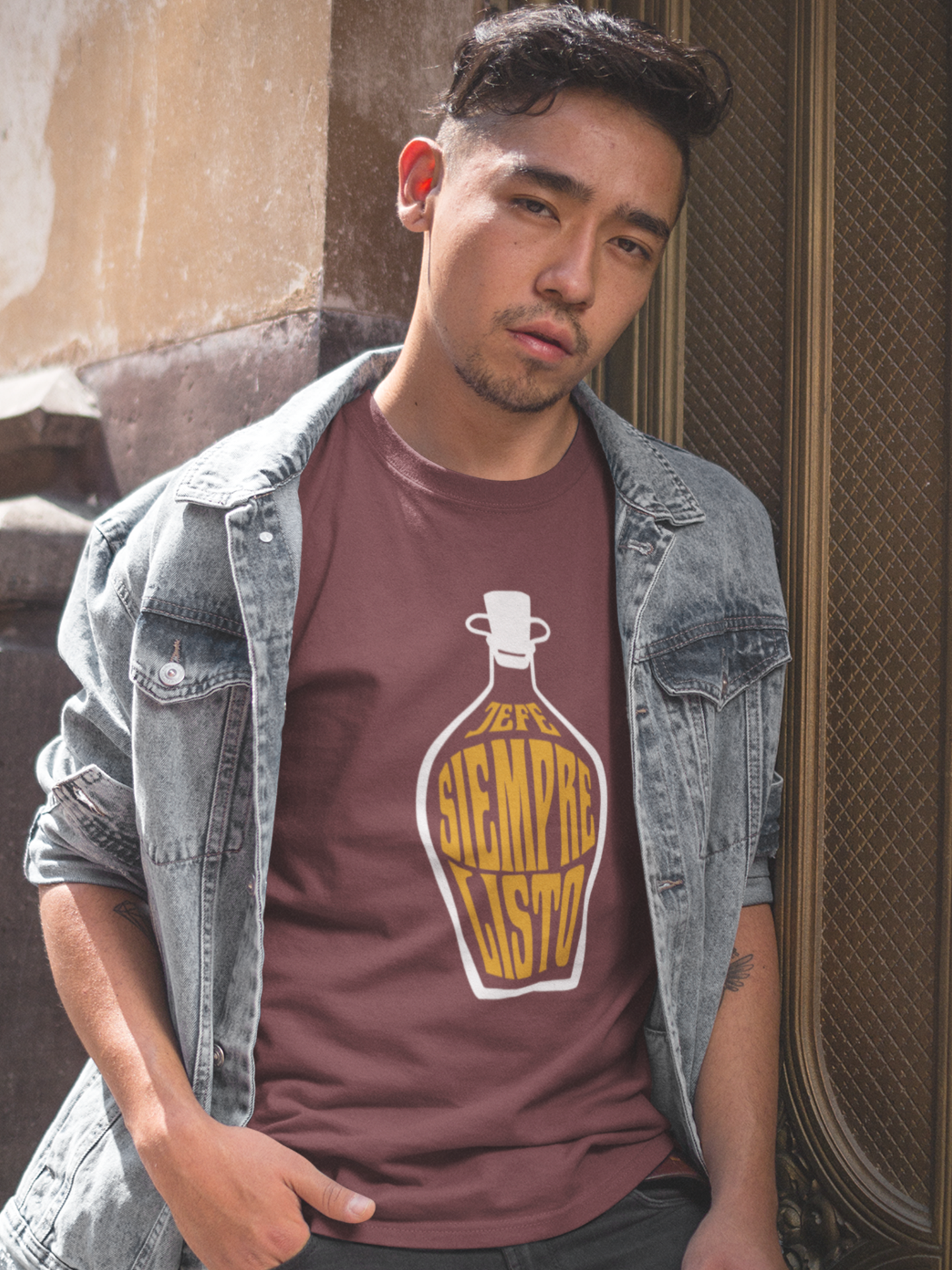 latino-jefe-siempre-listo-boss-always-ready-spanish-mens-tshirt-maroon
