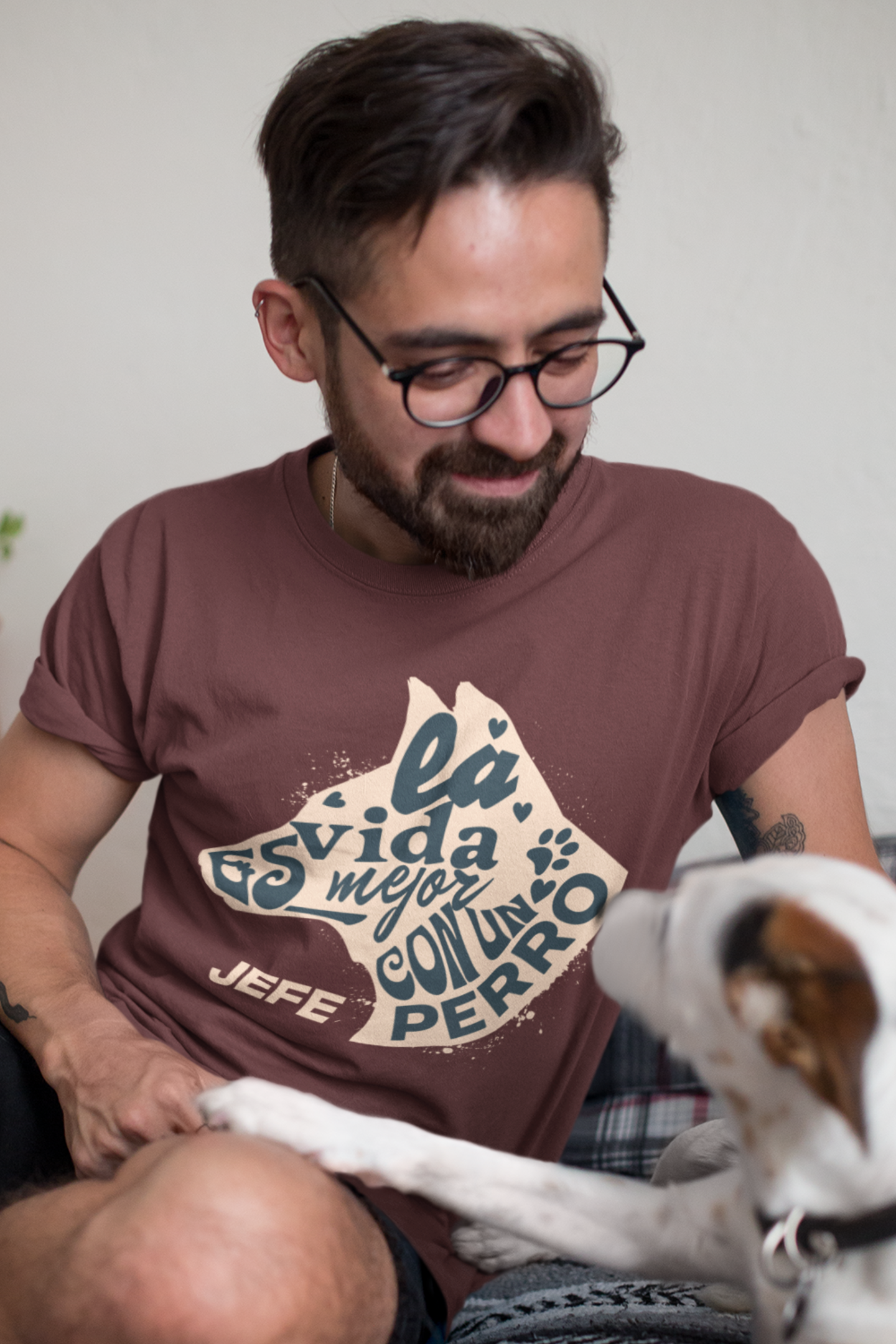 latino-mens-tshirt-life-is-better-with-a-dog-maroon