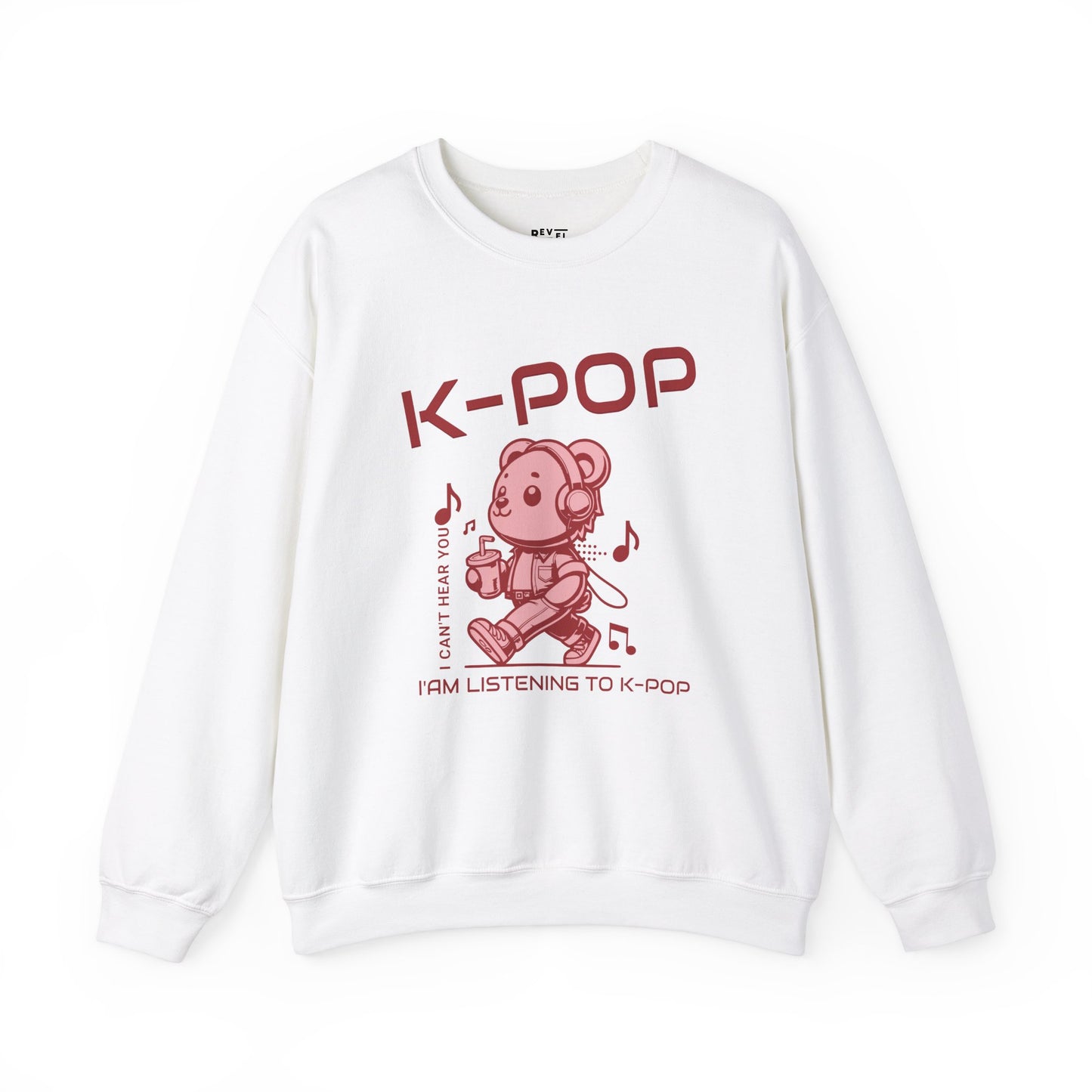 listening-to-kpop-sweatshirt-white-closeup