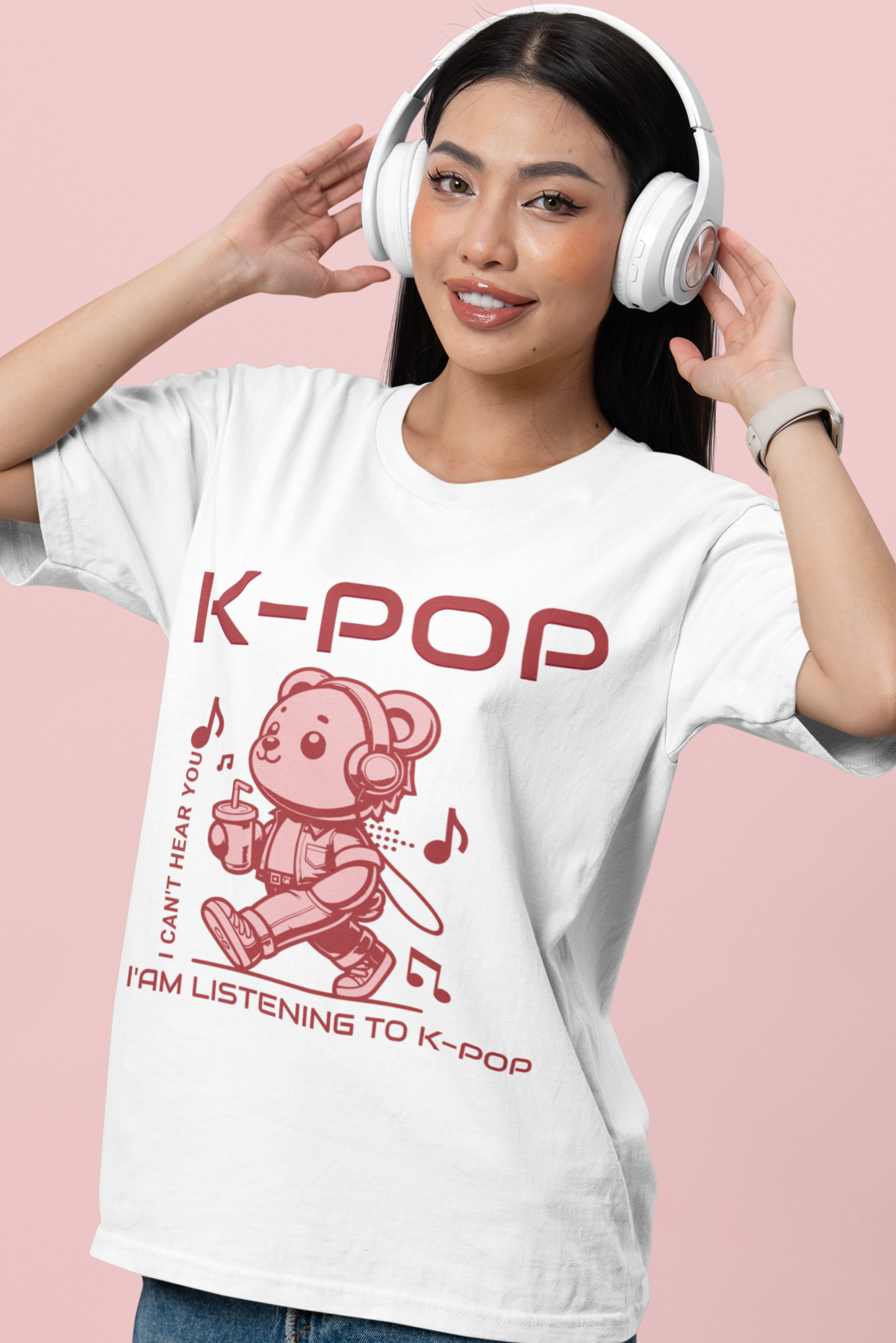 listening-to-kpop-tee-white