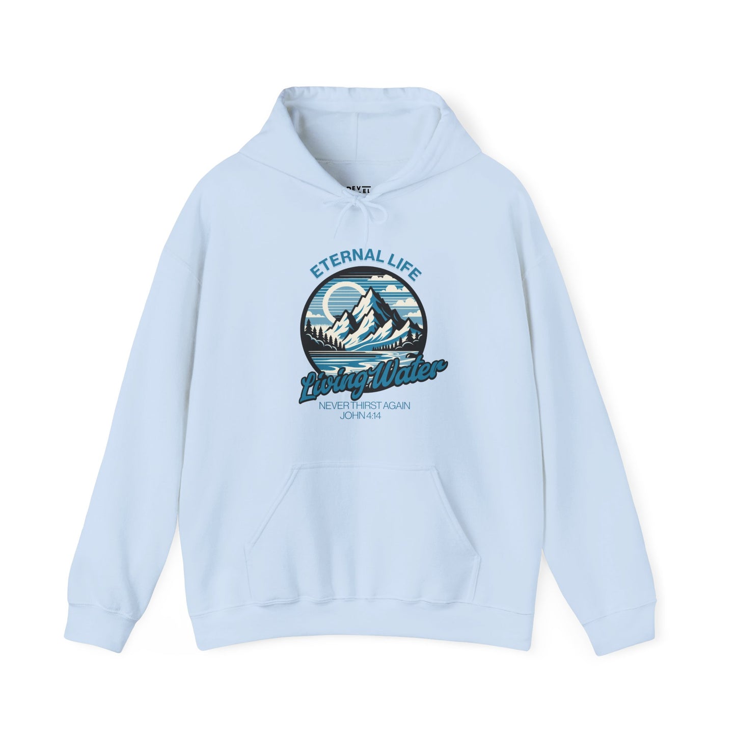 living-water-christian-hoodie-light-blue