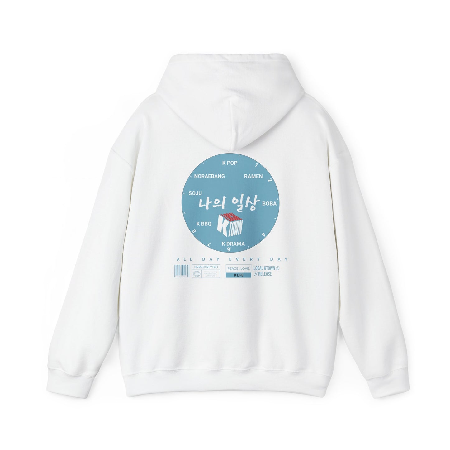 local-ktown-all-day-everyday-back-hoodie-closeup-white