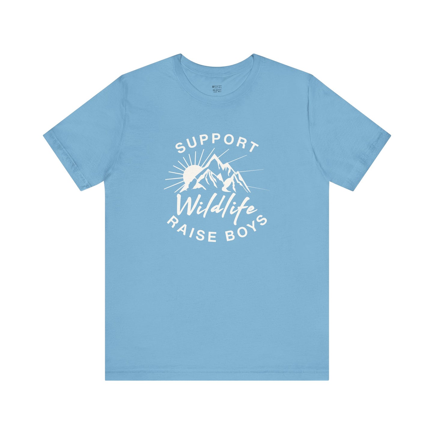mom-wearing-raise-boys-tshirt-closeup-blue