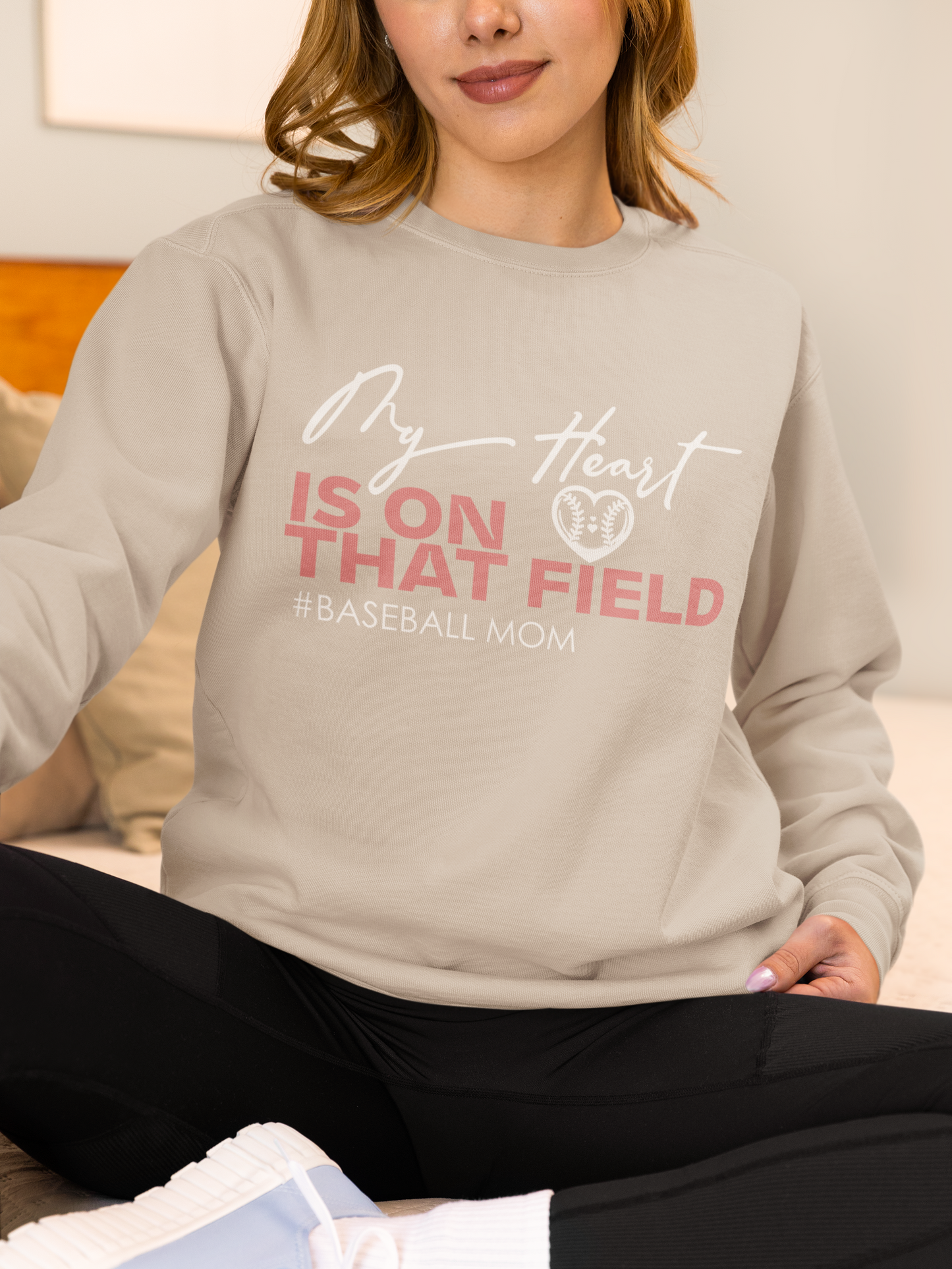 my-heart-is-on-that-field-baseball-mom-sweatshirt-sand