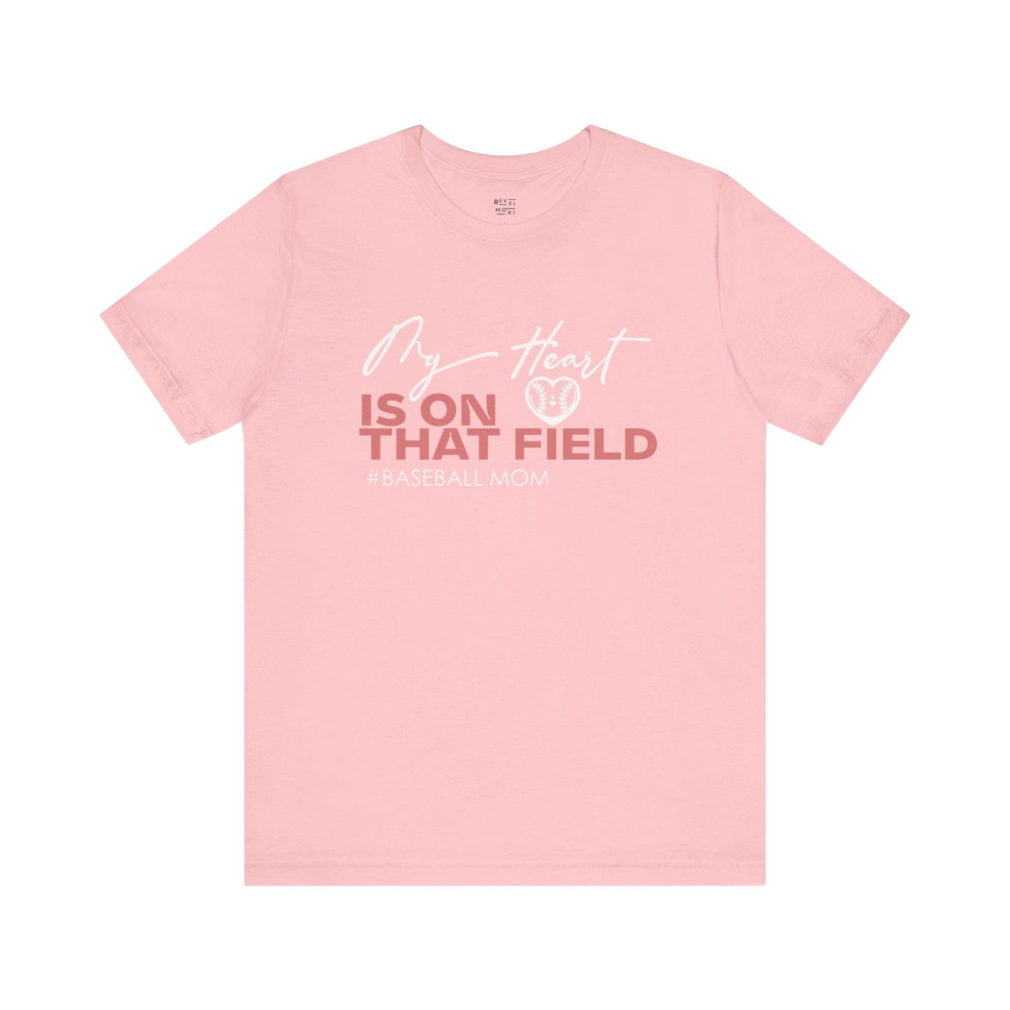 my-heart-is-on-that-field-baseball-mom-tee-closeup-pink