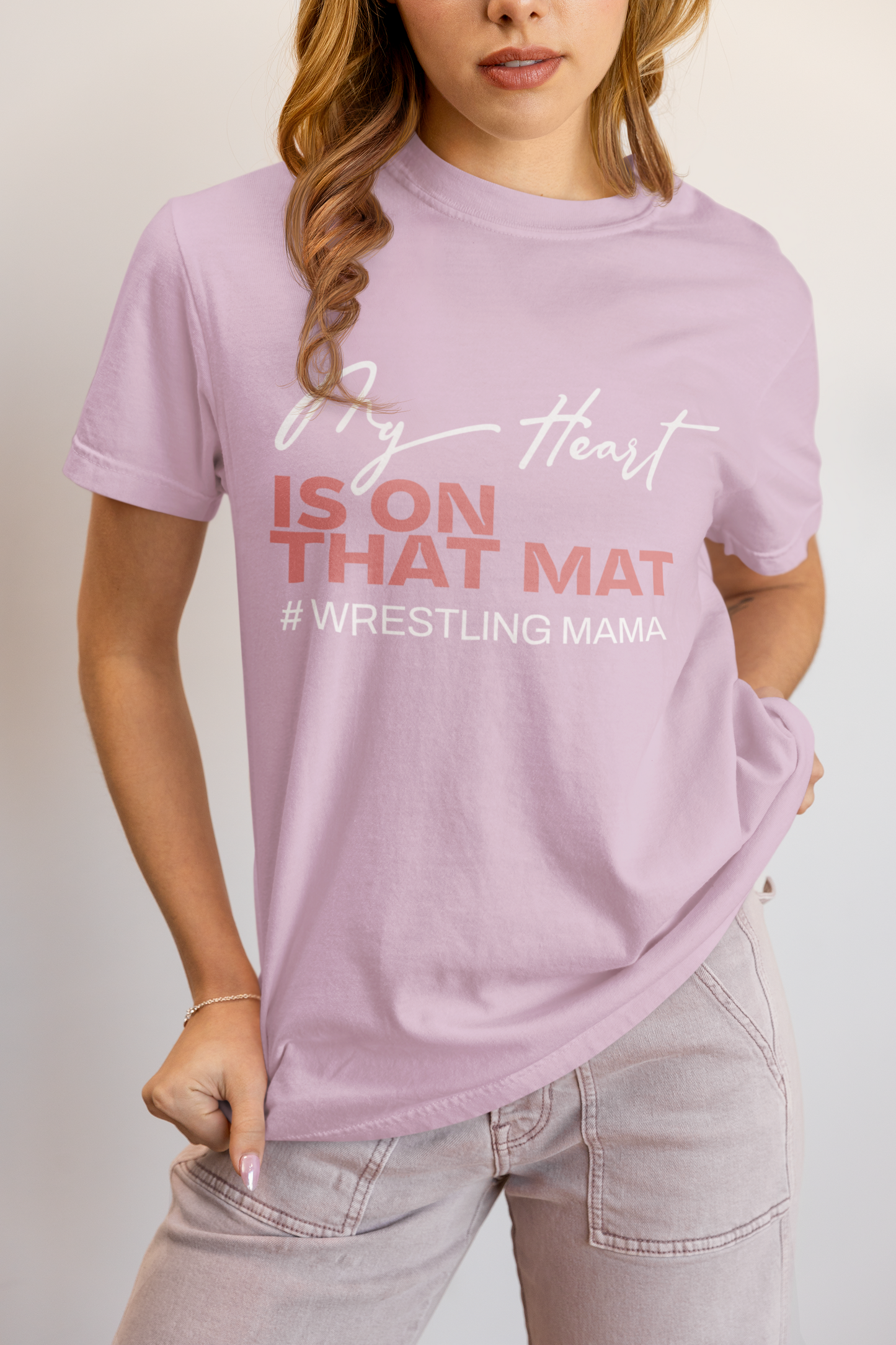 my-heart-is-on-that-mat-wrestling-mom-tee-lilac