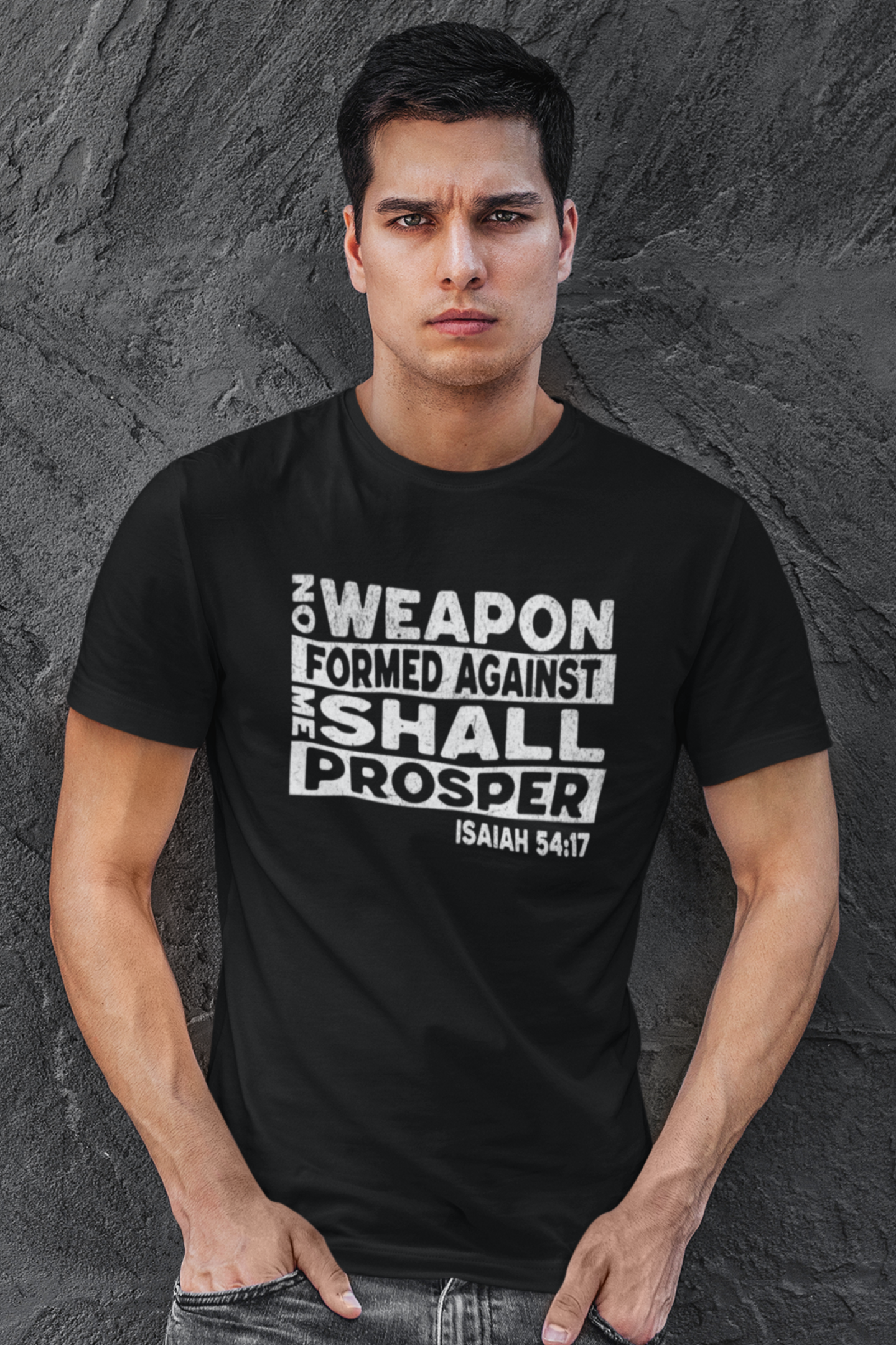 no-weapon-formed-against-me-shall-prosper-christian-tshirt-black