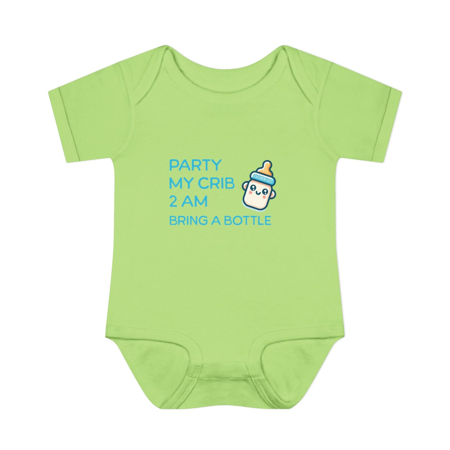 party-my-crib-funny-baby-onesie-green