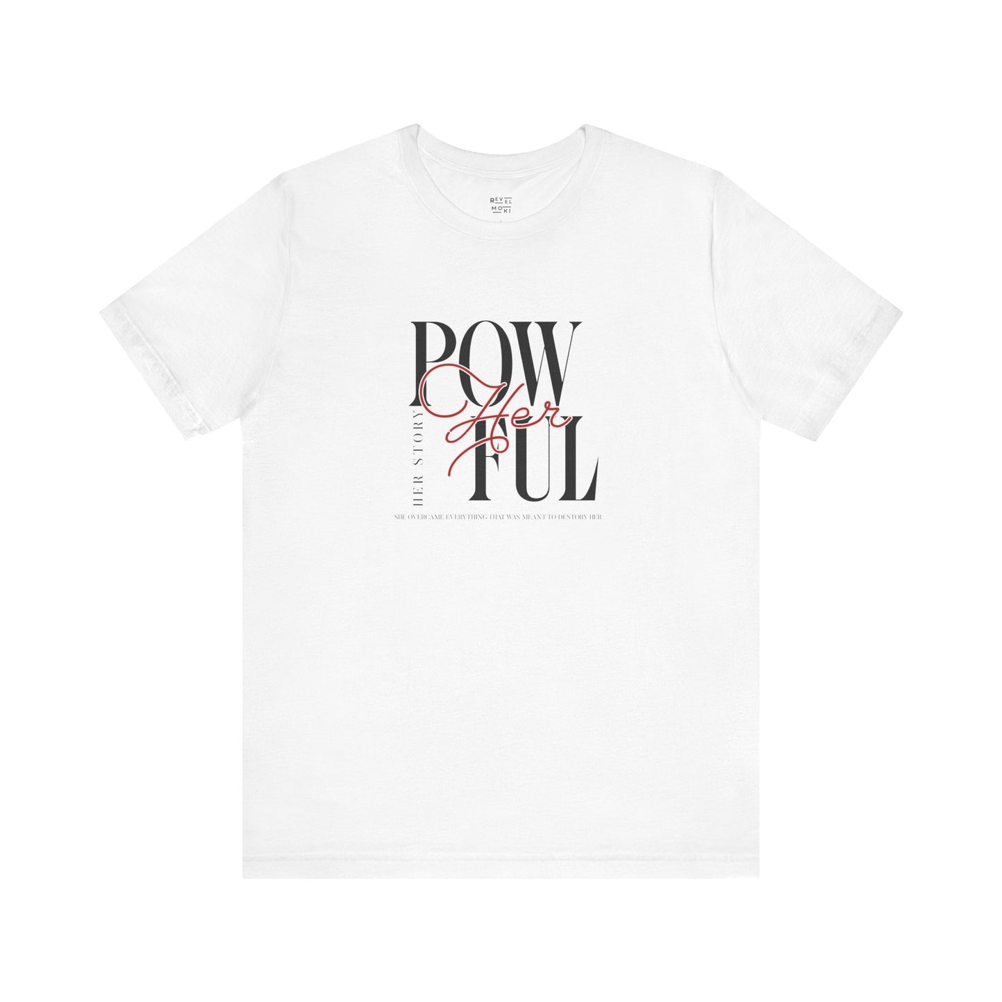 pow-her-ful-her-story-front-tee-closeup-white
