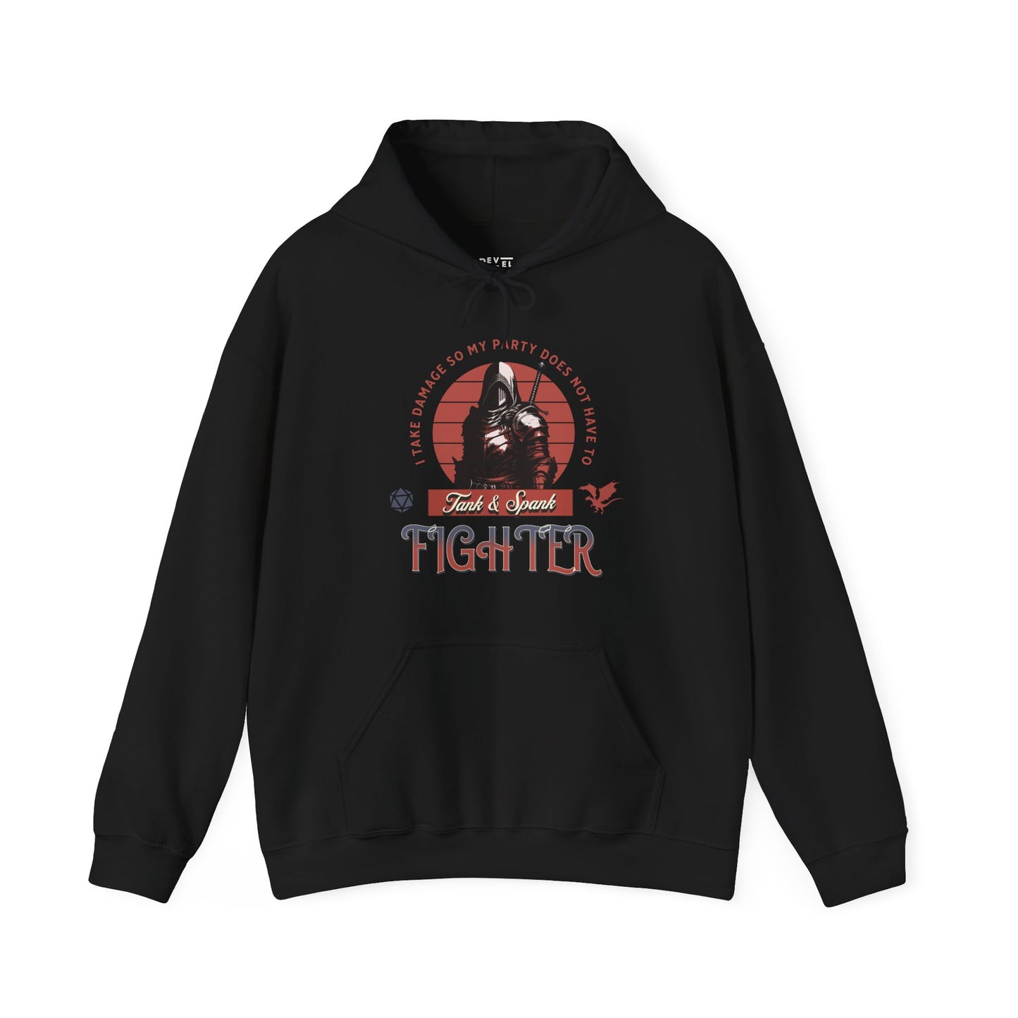 rpg-fighter-class-gaming-hoodie-closeup-black