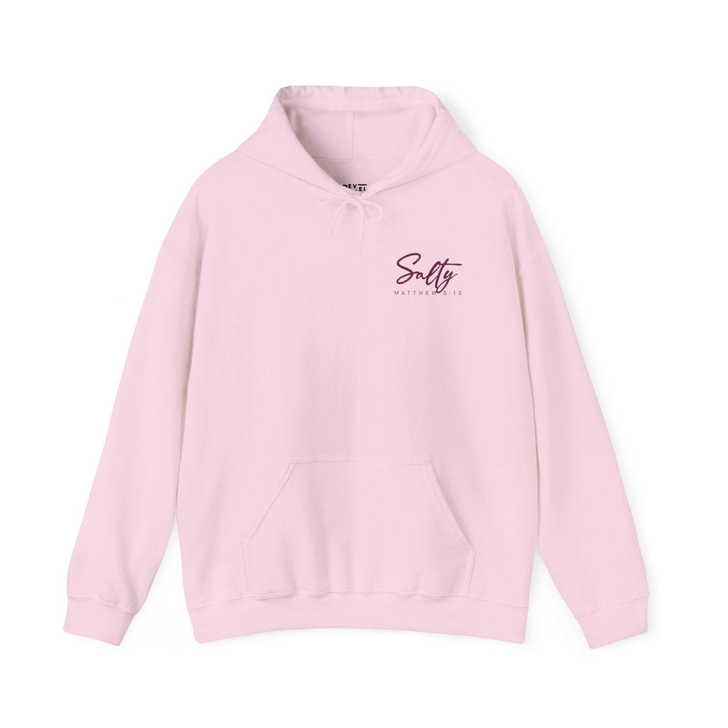 salt-of-the-earth-christian-woman-front-hoodie-closeup-pink