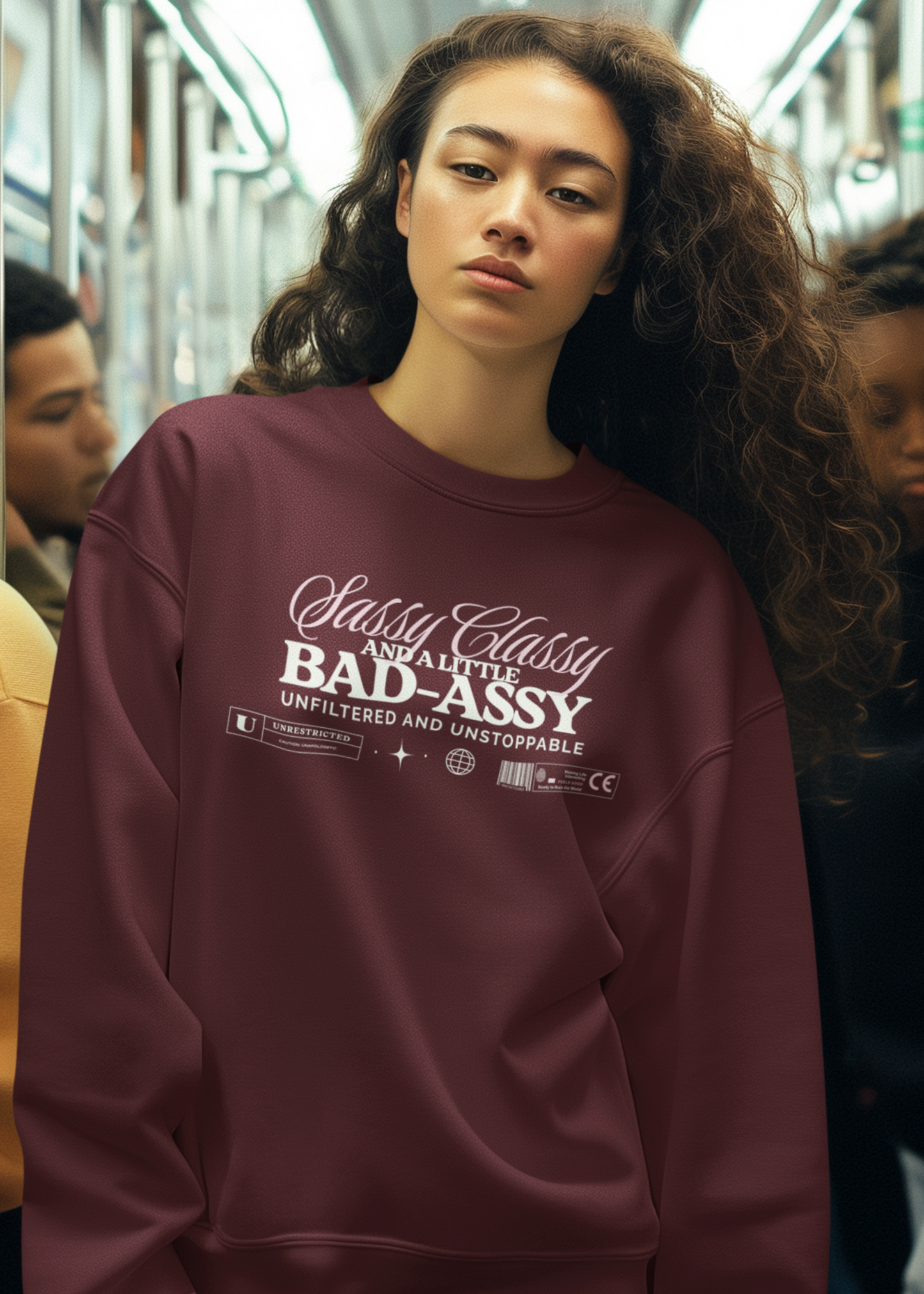 sassy-classy-badassy-sweatshirt-maroon