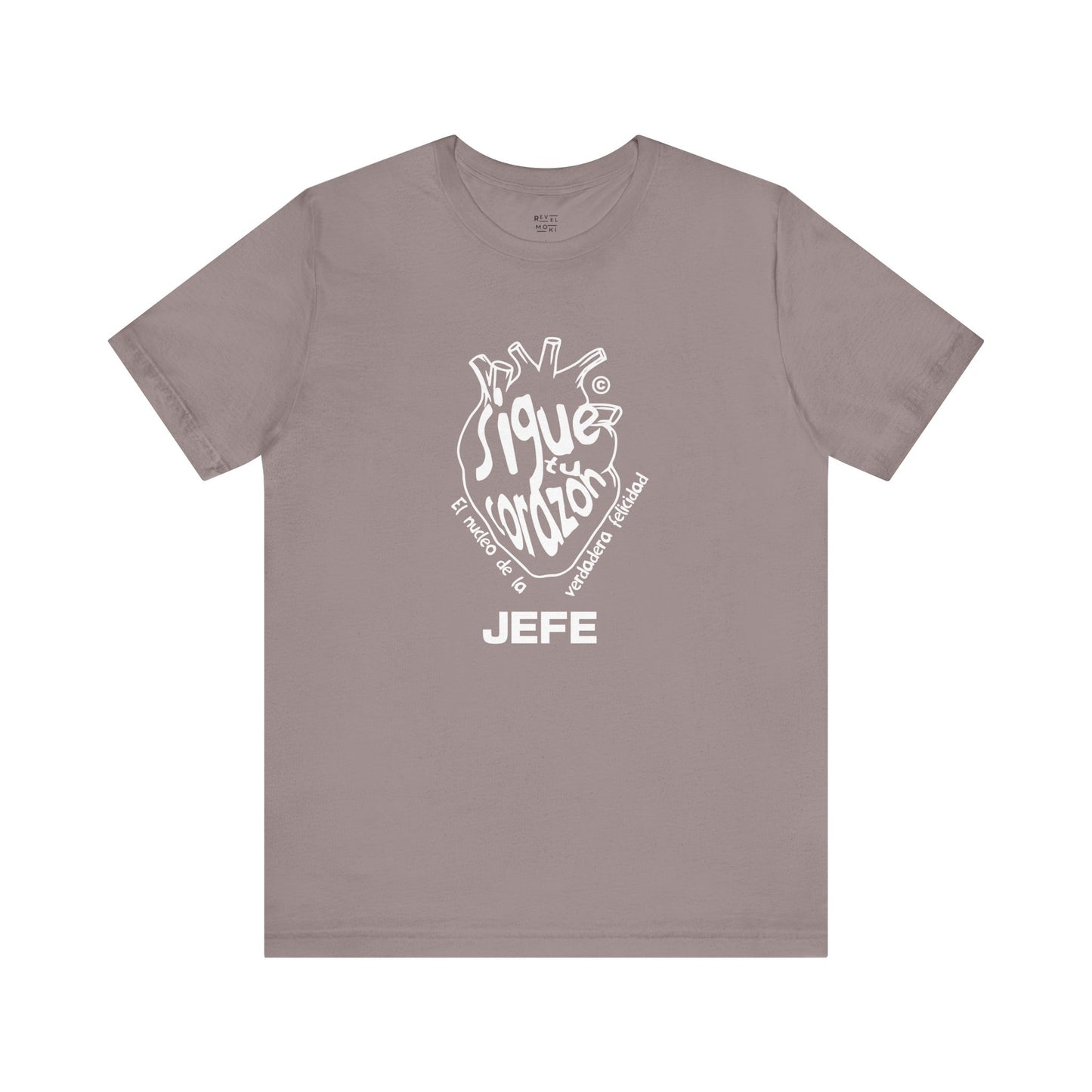 sigue-corazon-latino-mens-tshirt-closeup-pebble-brown
