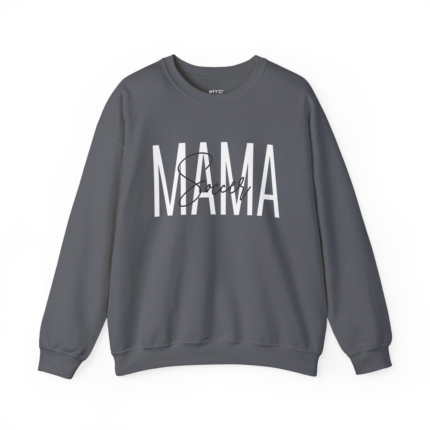 soccer-mama-woman-sweatshirt-closeup-gray