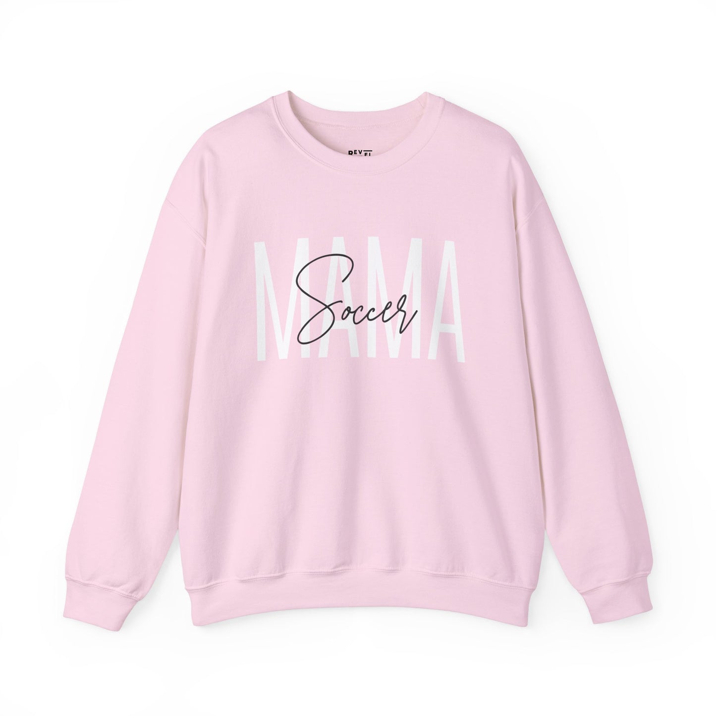 soccer-mama-woman-sweatshirt-closeup-pink