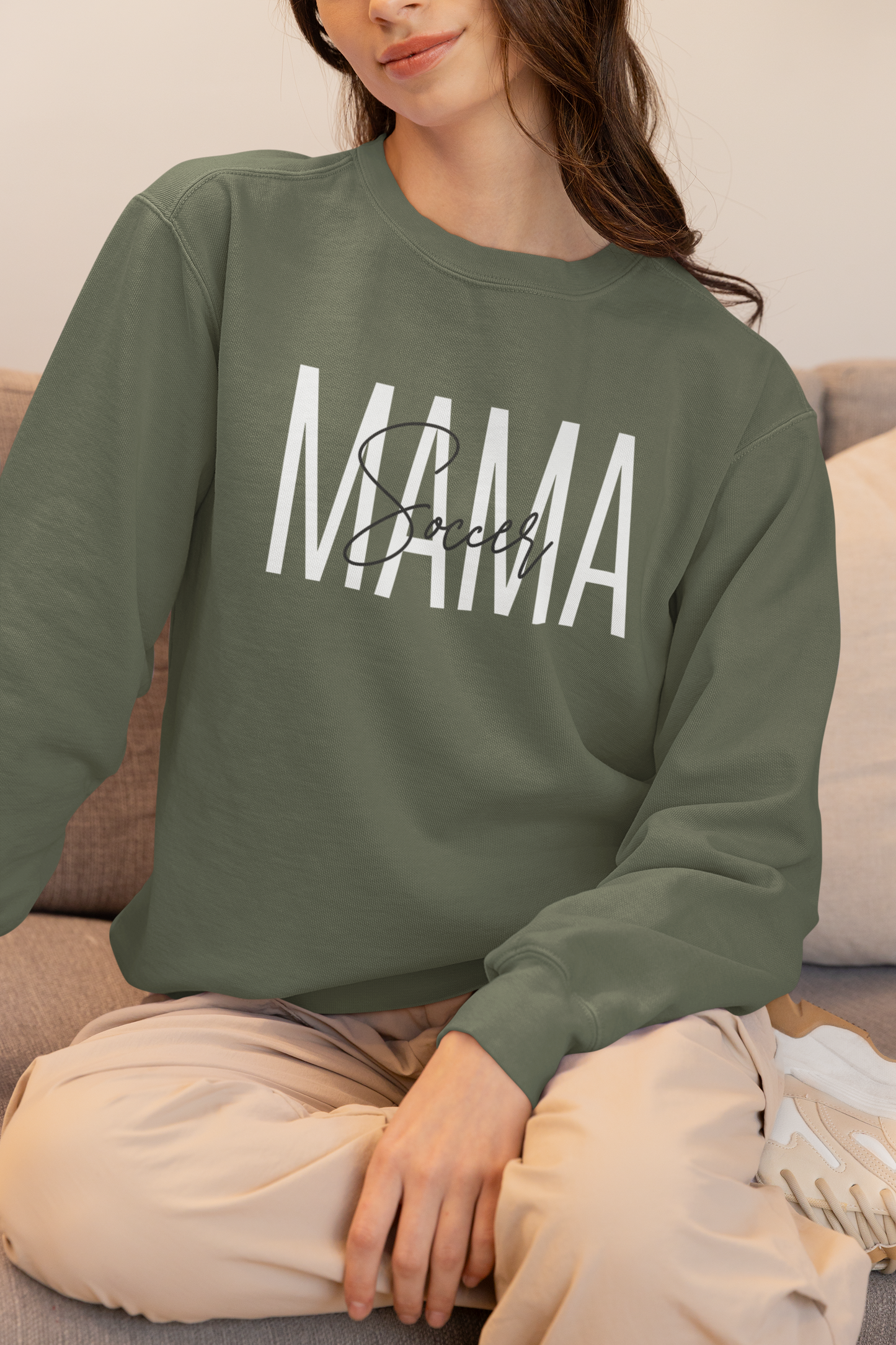 soccer-mama-woman-sweatshirt-green