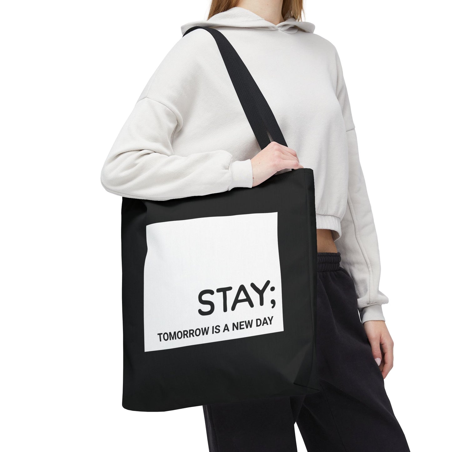 stay-mental-health-tote-bag-large-black-closeup