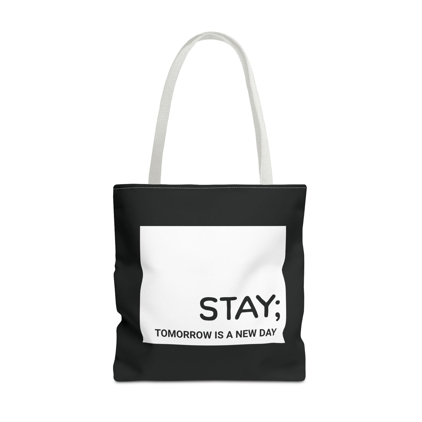 stay-mental-health-tote-bag-small-white-handle