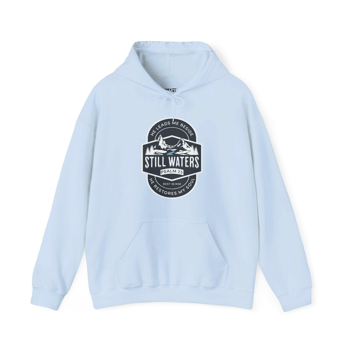 still-waters-psalm23-christian-hoodie-closeup-light-blue