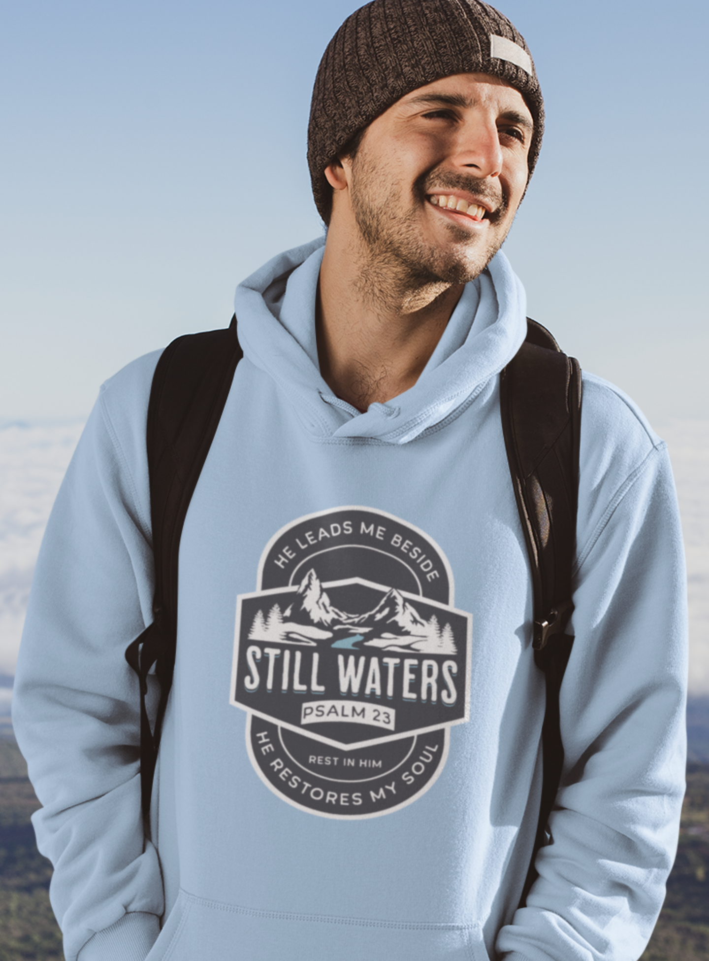 still-waters-psalm23-christian-hoodie-light-blue
