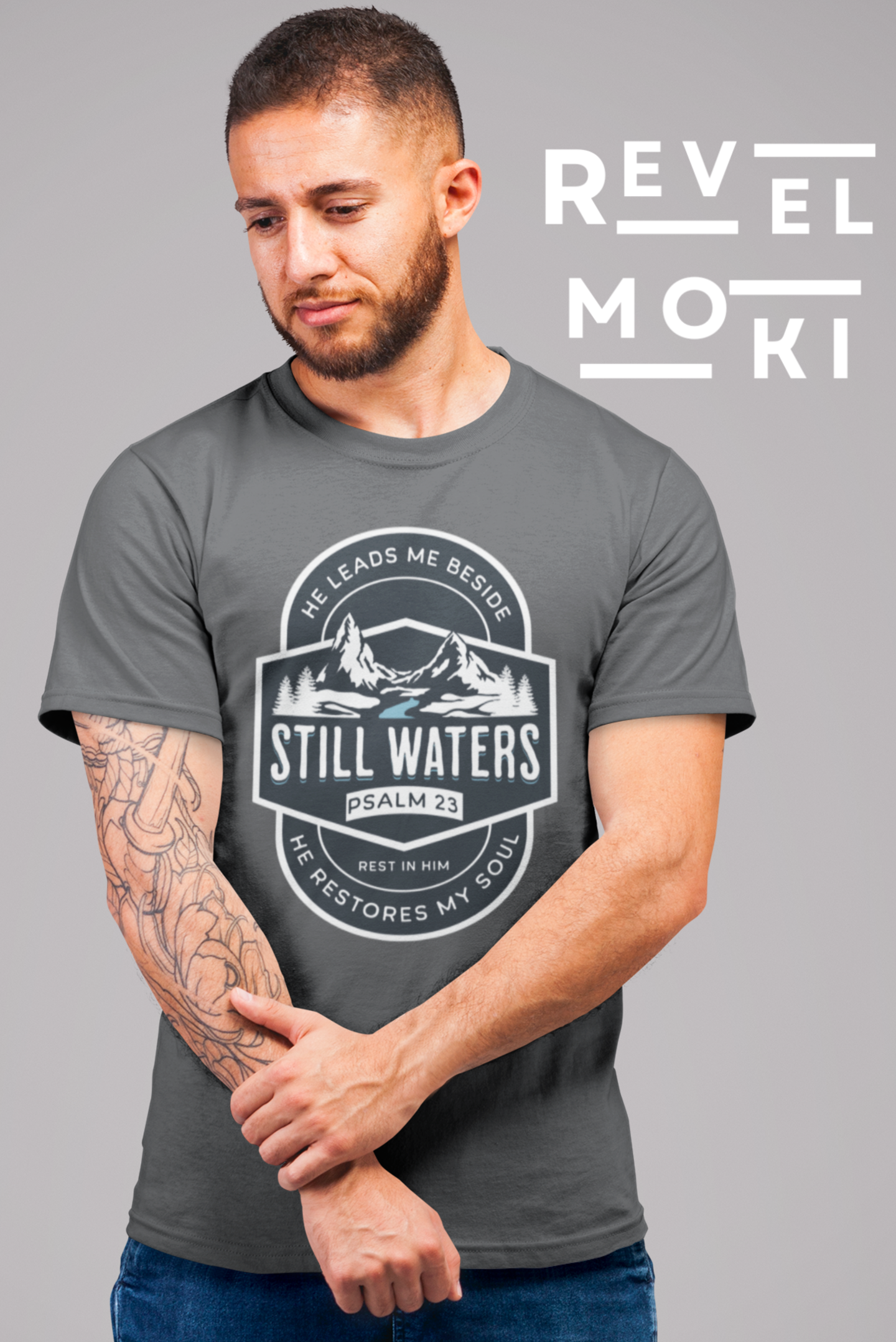 still-waters-psalm23-christian-tshirt-asphalt2