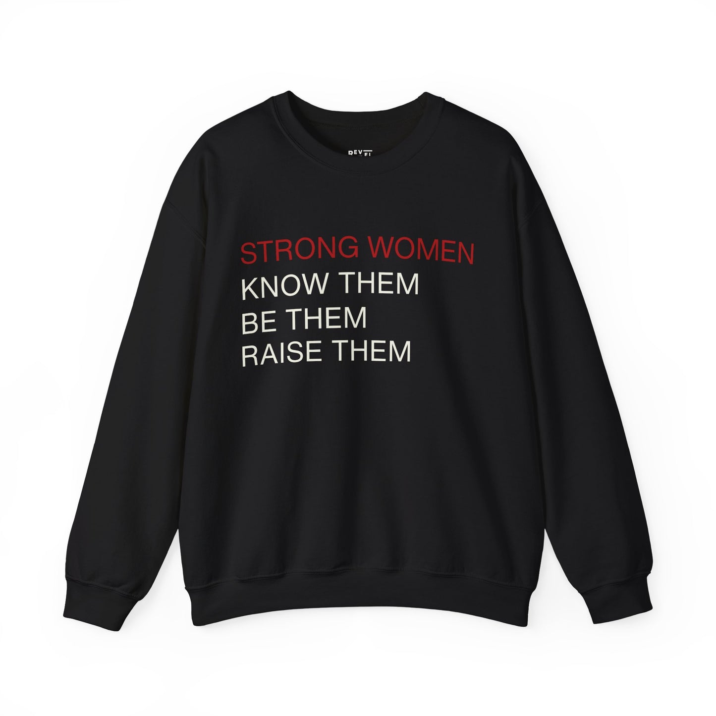strong-women-sweatshirt-closeup-black
