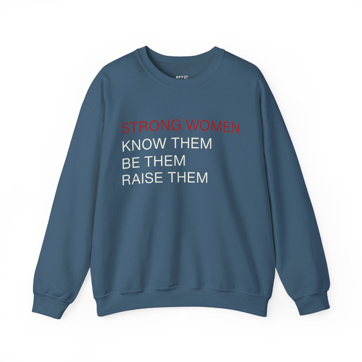 strong-women-sweatshirt-closeup-indigo