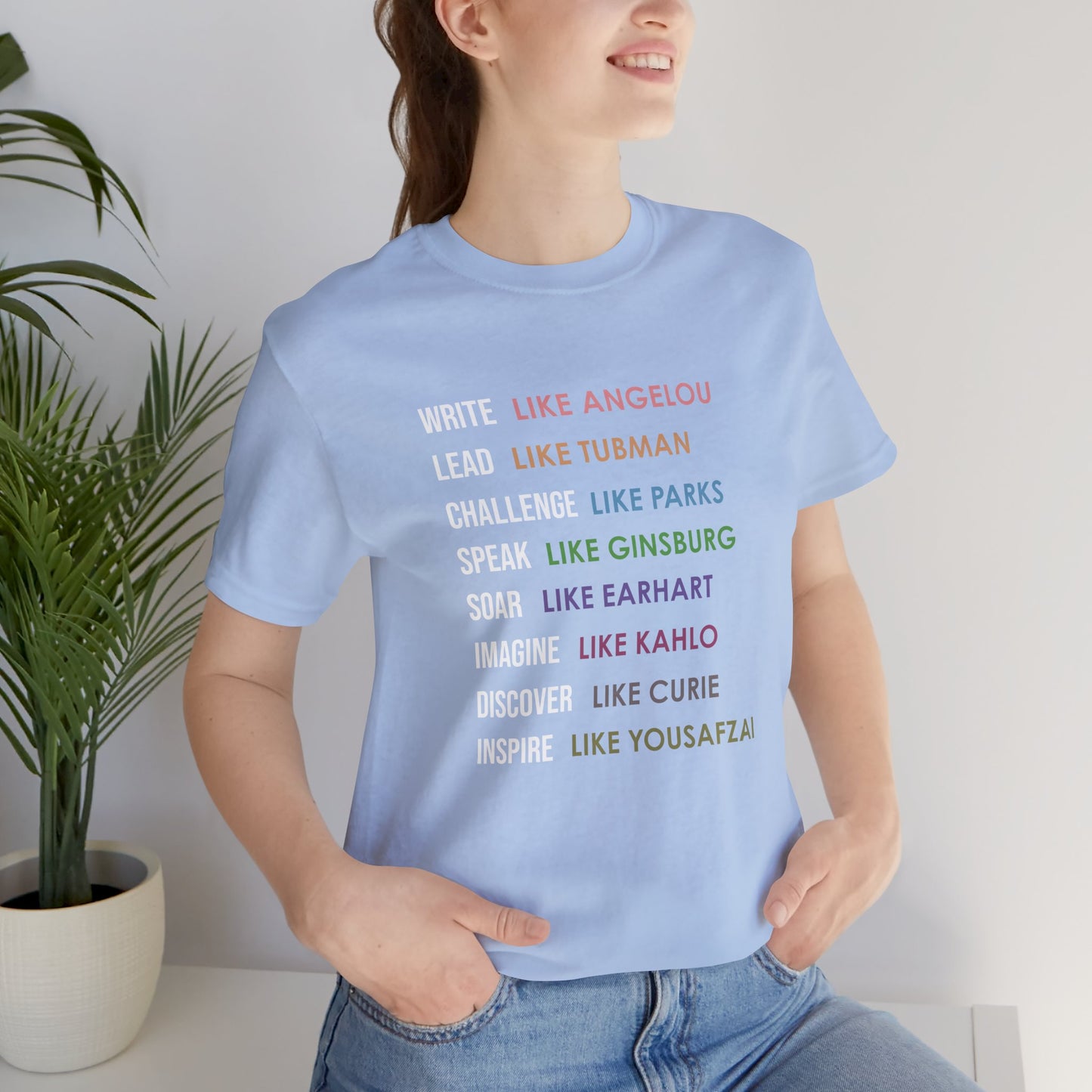 strong-women-woman-tee-closeup-blue