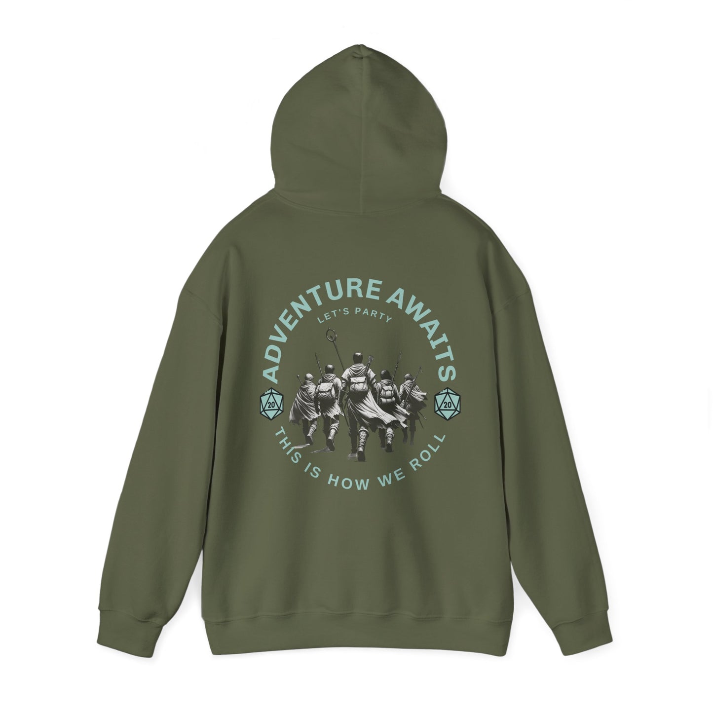 this-is-how-we-roll-tabletop-rpg-back-hoodie-closeup-green
