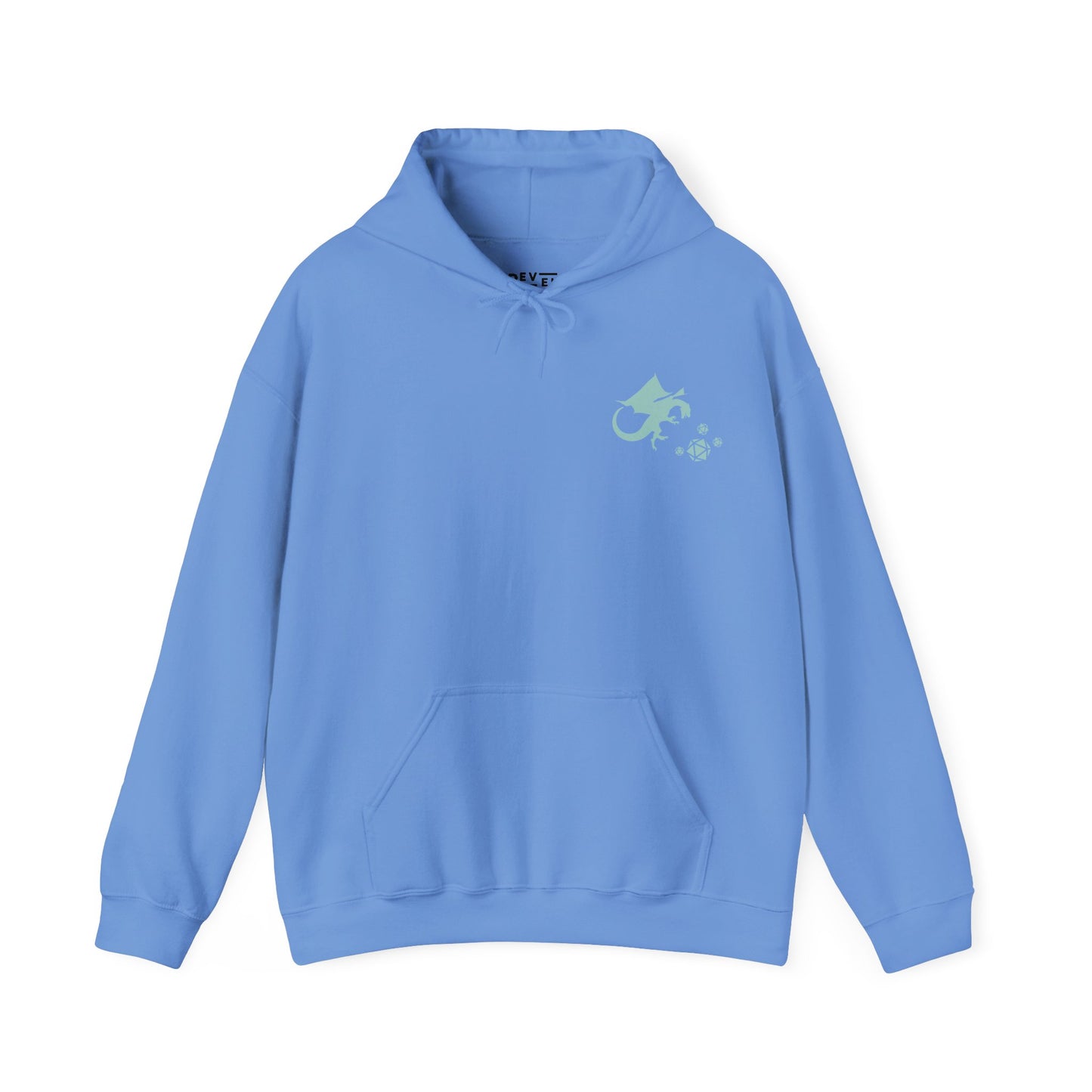 this-is-how-we-roll-tabletop-rpg-front-hoodie-closeup-blue