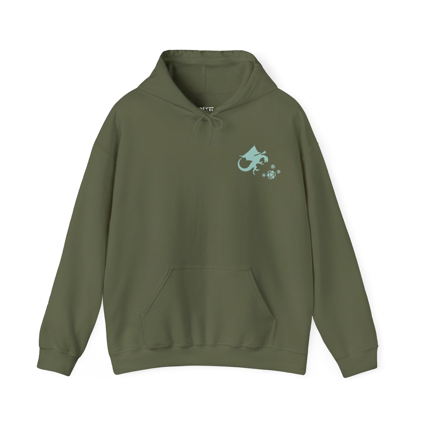 this-is-how-we-roll-tabletop-rpg-front-hoodie-closeup-green