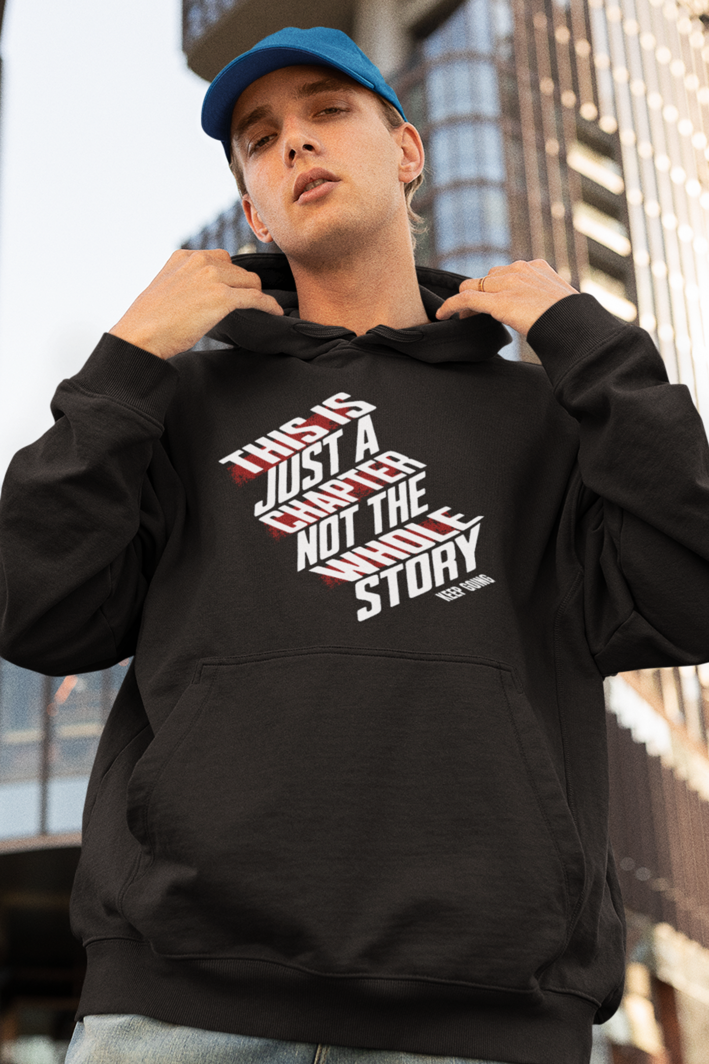 this-is-just-a-chapter-not-the-whole-story-keep-going-mental-health-hoodie-black