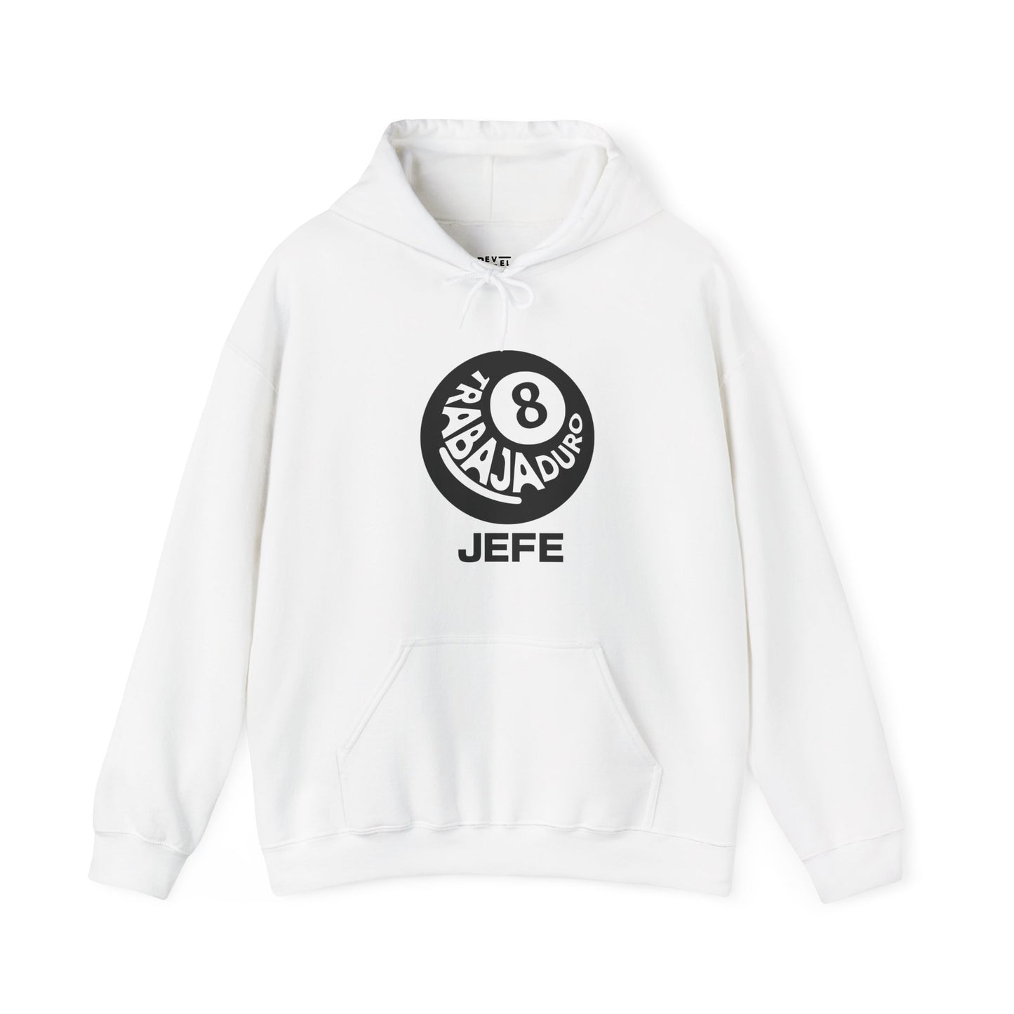 trabaj-duro-jefe-hustle-hard-latino-graphic-hoodie-closeup-white