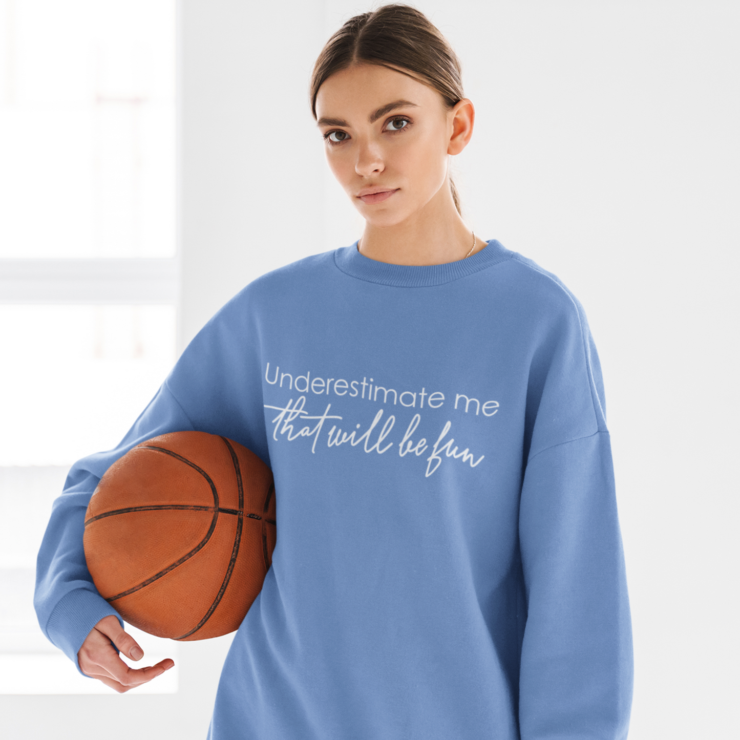 underestimate-me-that-will-be-fun-woman-sweatshirt-blue