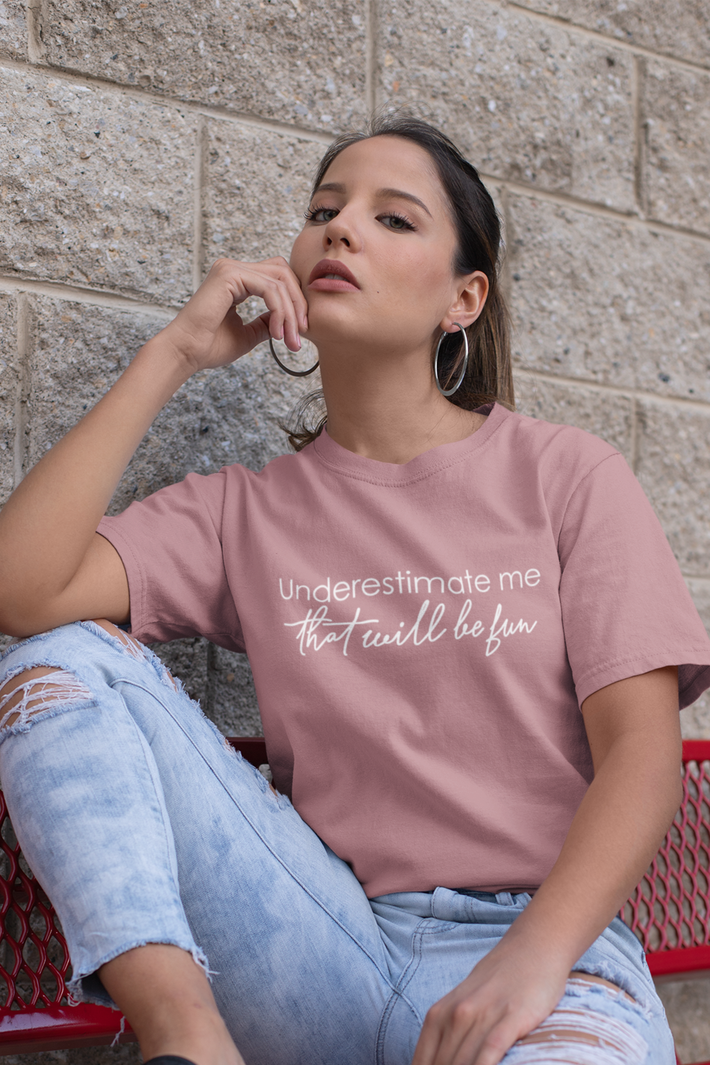 underestimate-me-that-will-be-fun-woman-tshirt-mauve