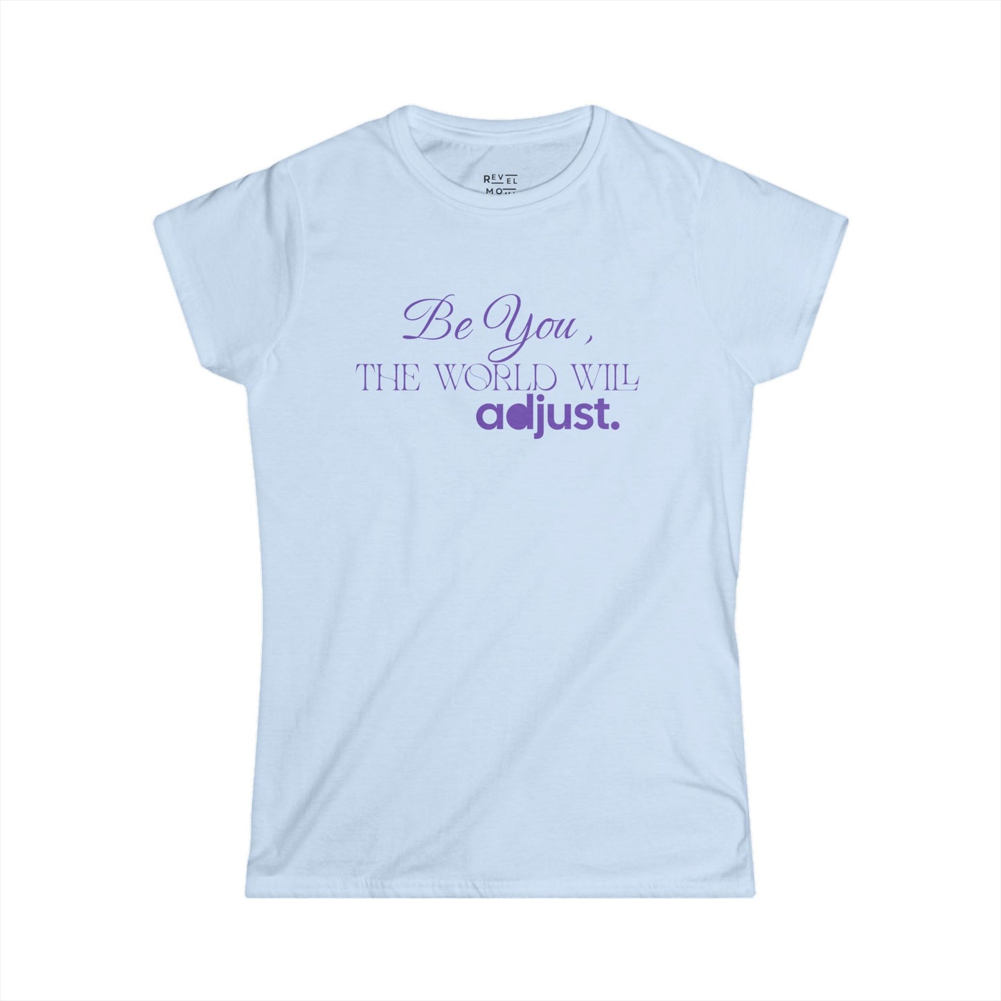 woman-in-beach-wearing-be-you-the-world-will-adjust-tee-closeup-blue