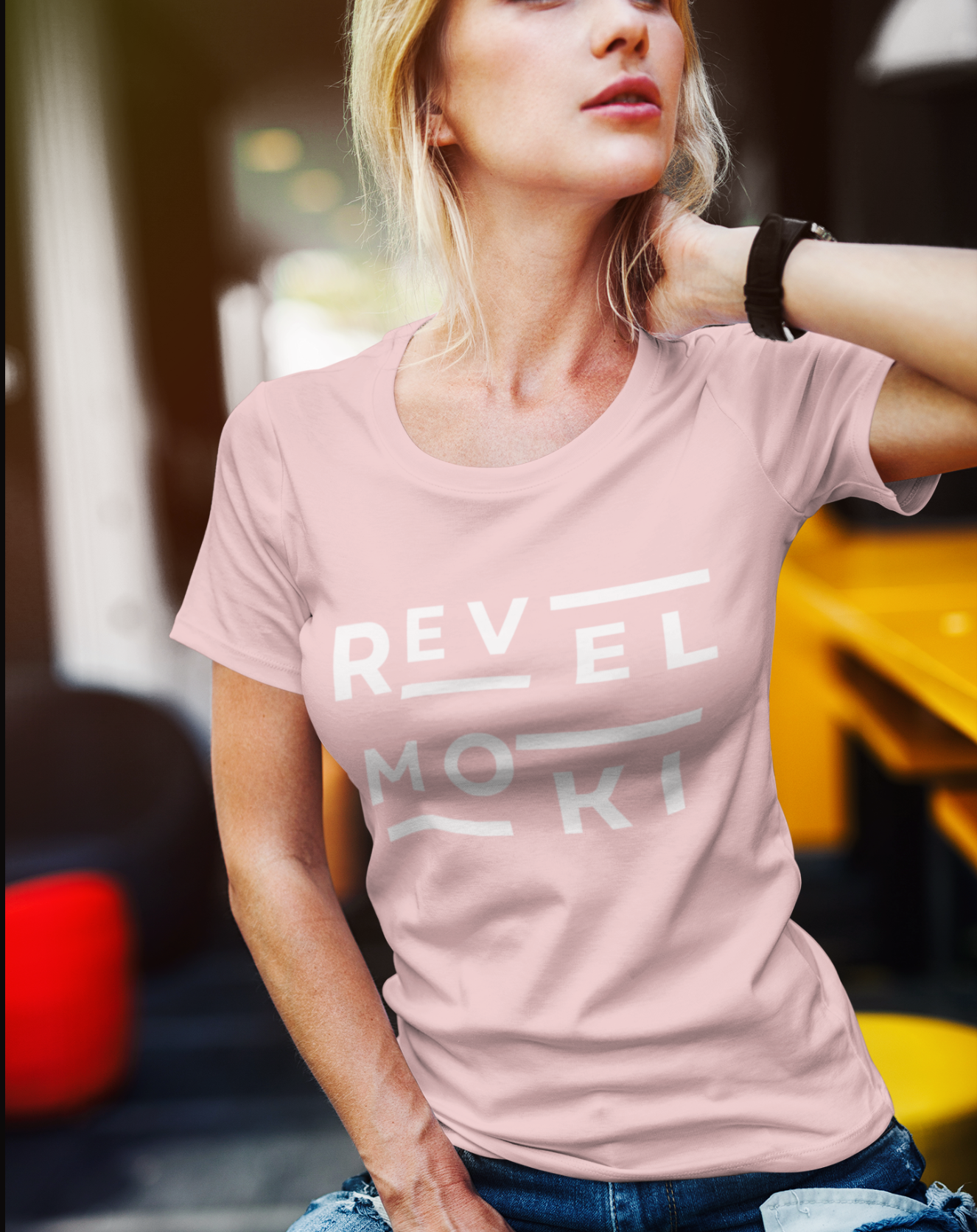 women-pink-colored-t-shirt