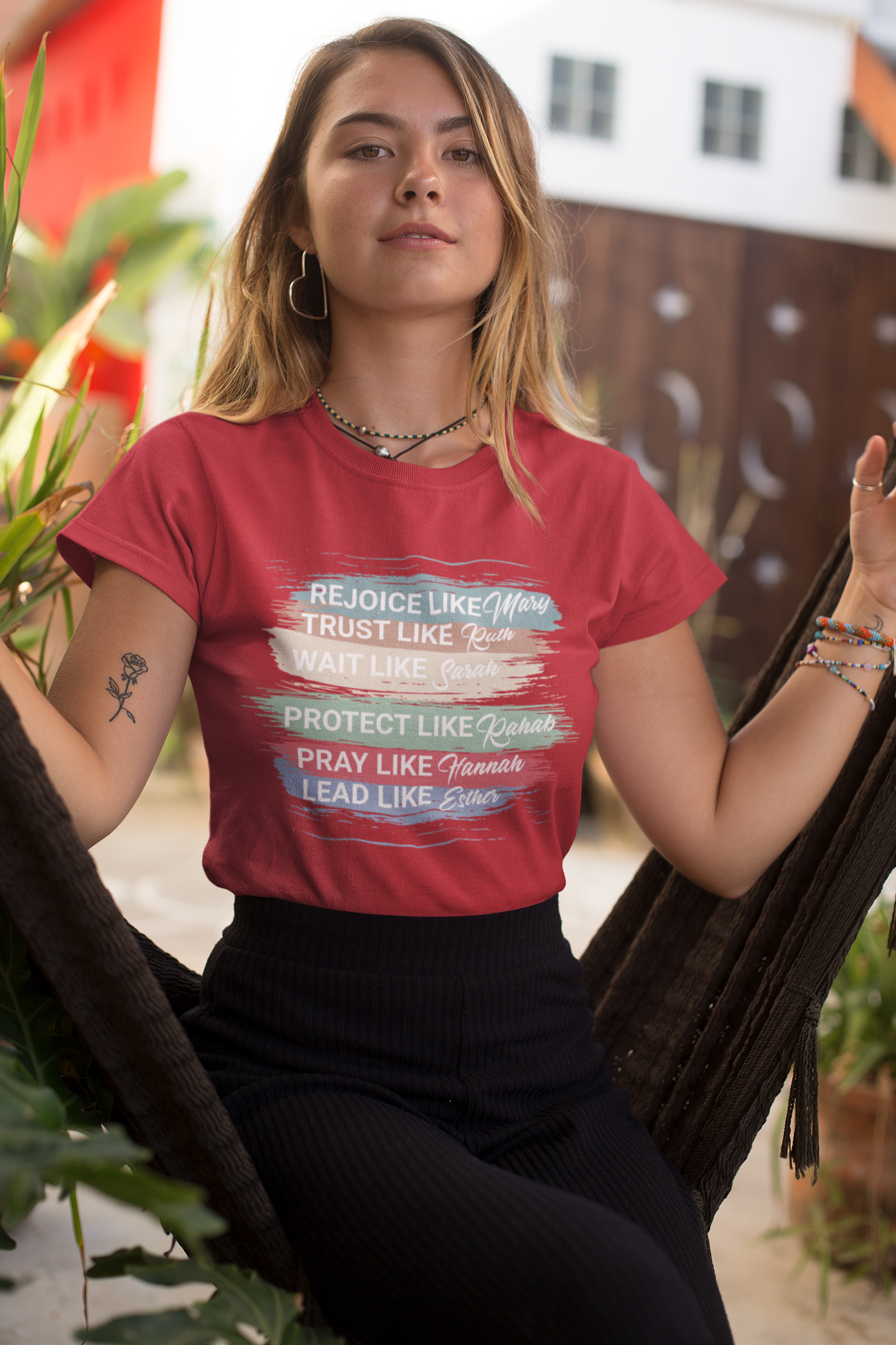 women-in-the-bible-list-women-tee-red