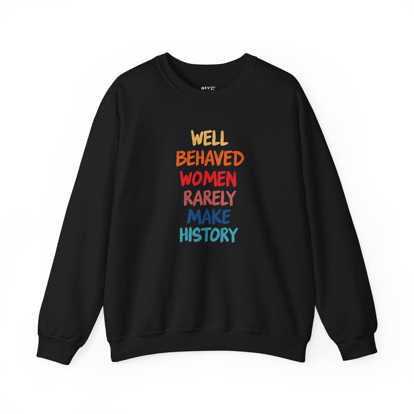 women-make-history-sweatshirt-closeup-black