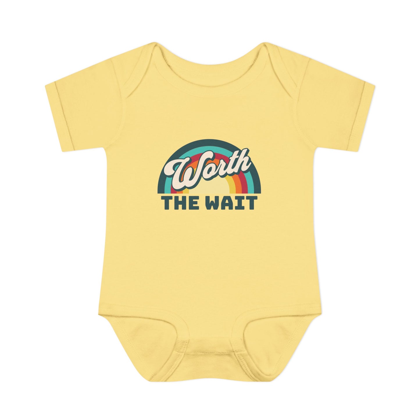 worth-the-wait-baby-onesie-yellow