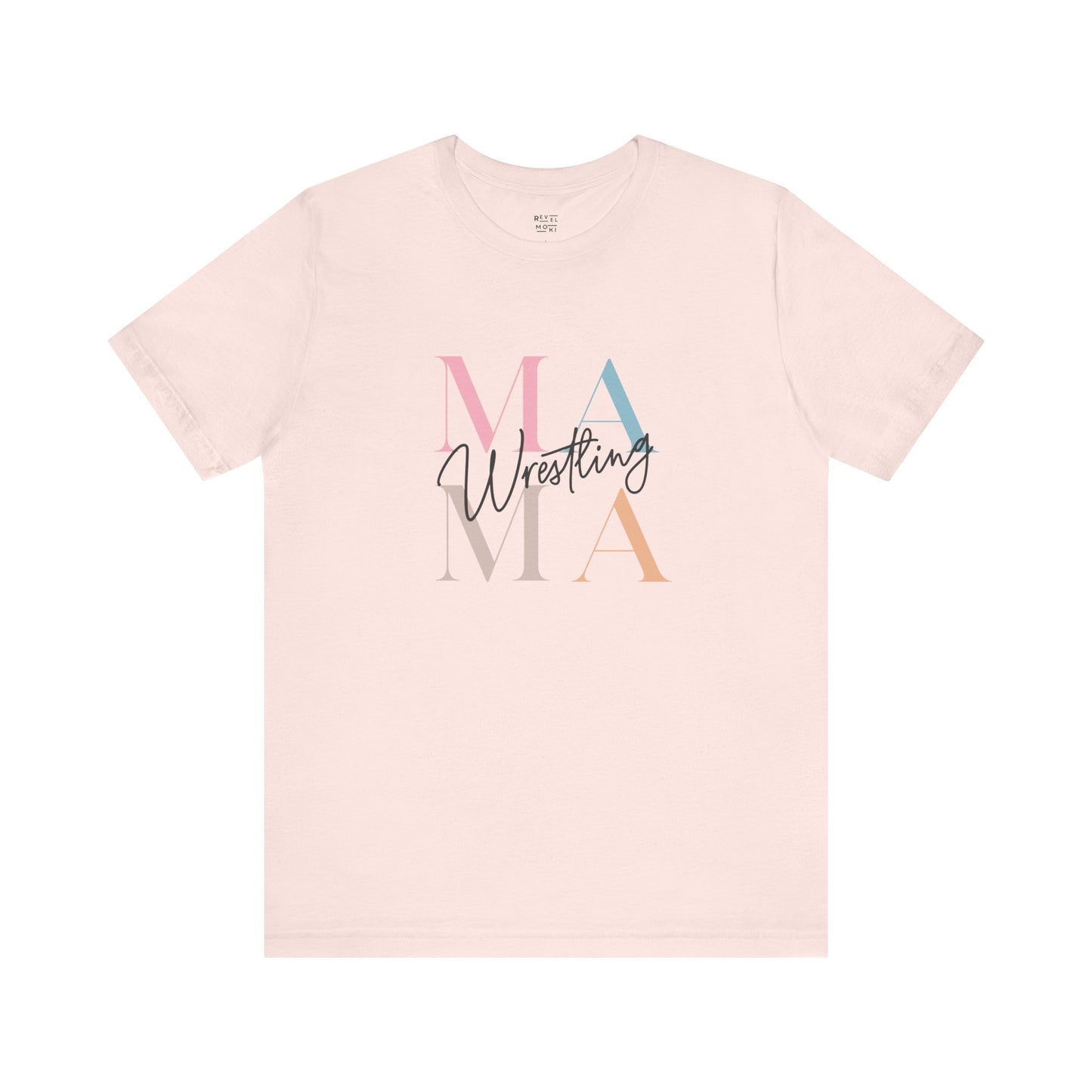 wrestling-mama-tee-closeup-pink