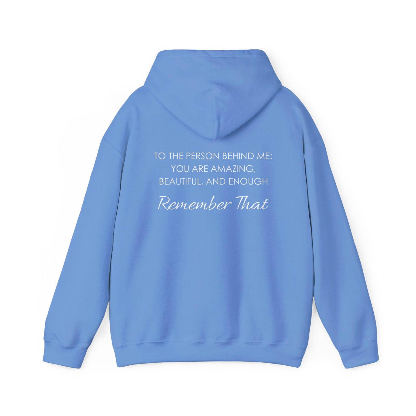 you-are-enough-back-hoodie-closeup-blue