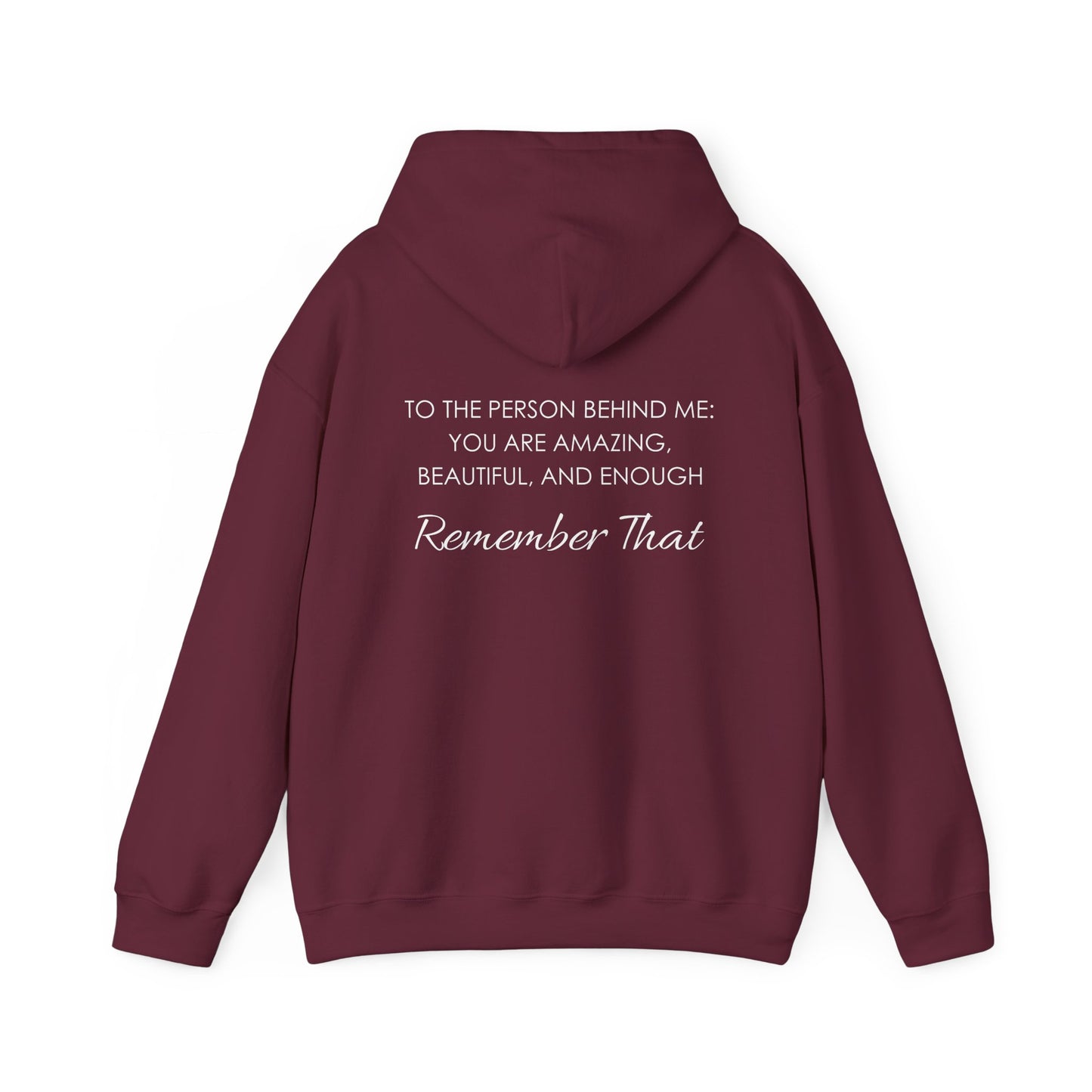 you-are-enough-back-hoodie-closeup-maroon