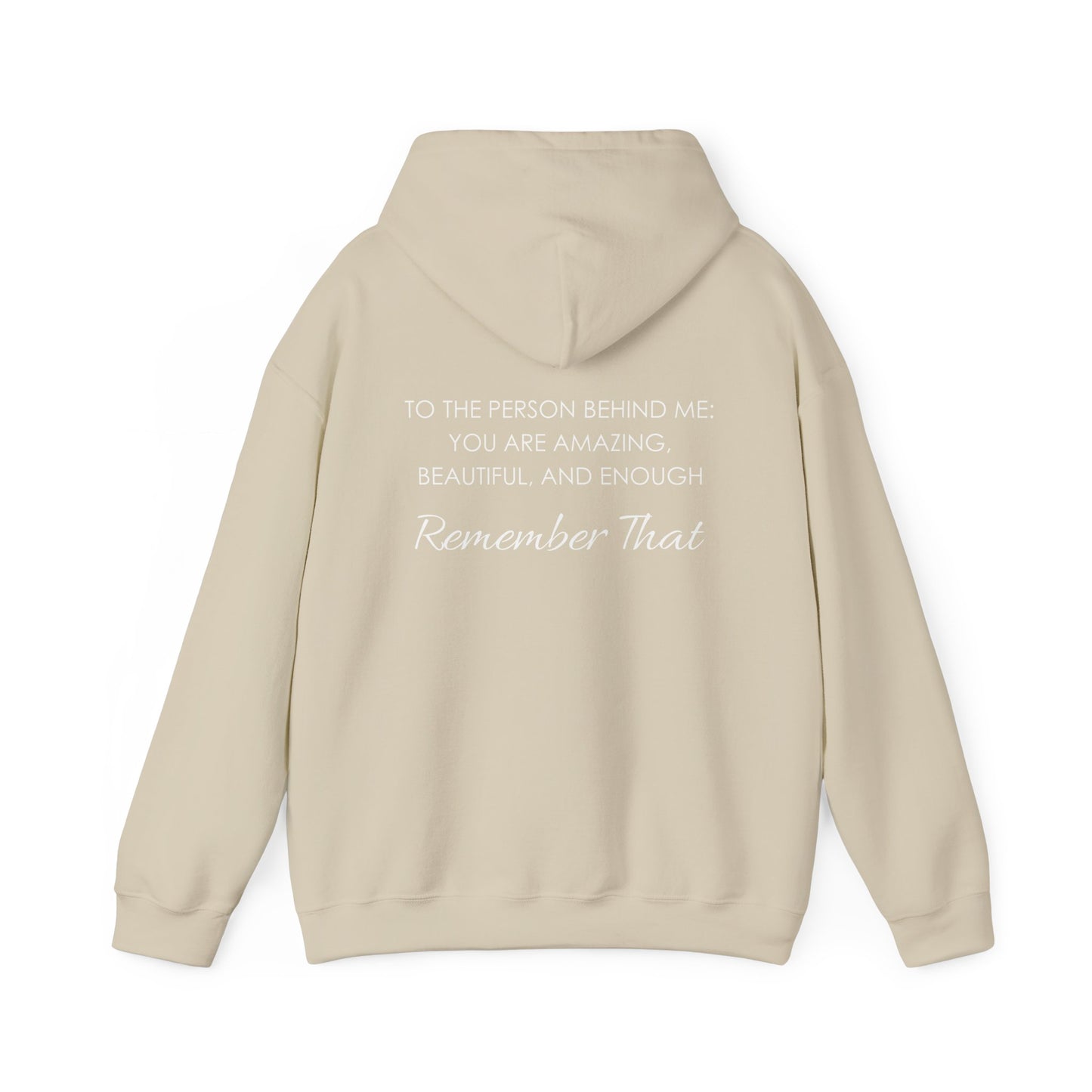 you-are-enough-back-hoodie-closeup-sand