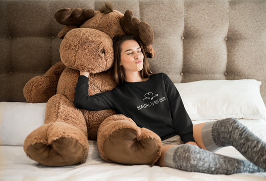 woman-wearing-cozy-self-healing-sweatshirt