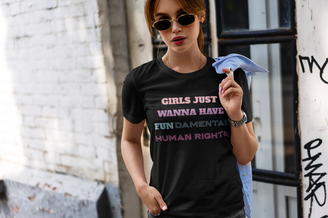 woman-wearing-womens-rights-tee